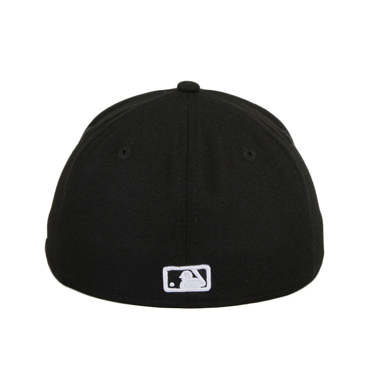 New Era 59Fifty Los Angeles Angels Hat - Black, White - Image 3