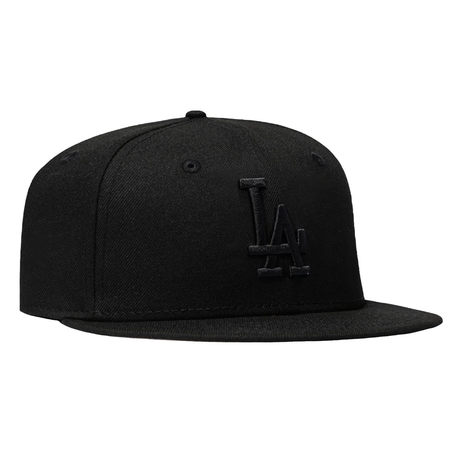New Era 59Fifty Los Angeles Dodgers Hat - Black, Black