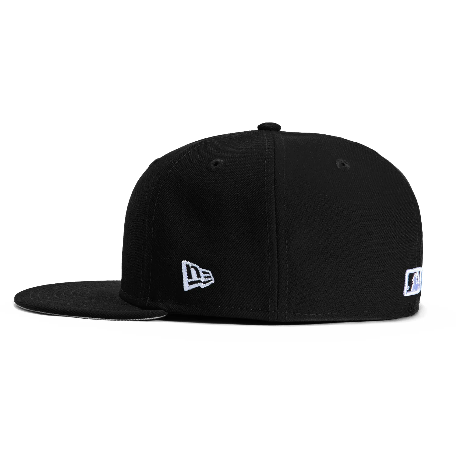 New Era 59Fifty Los Angeles Dodgers Hat - Black, White - Image 3