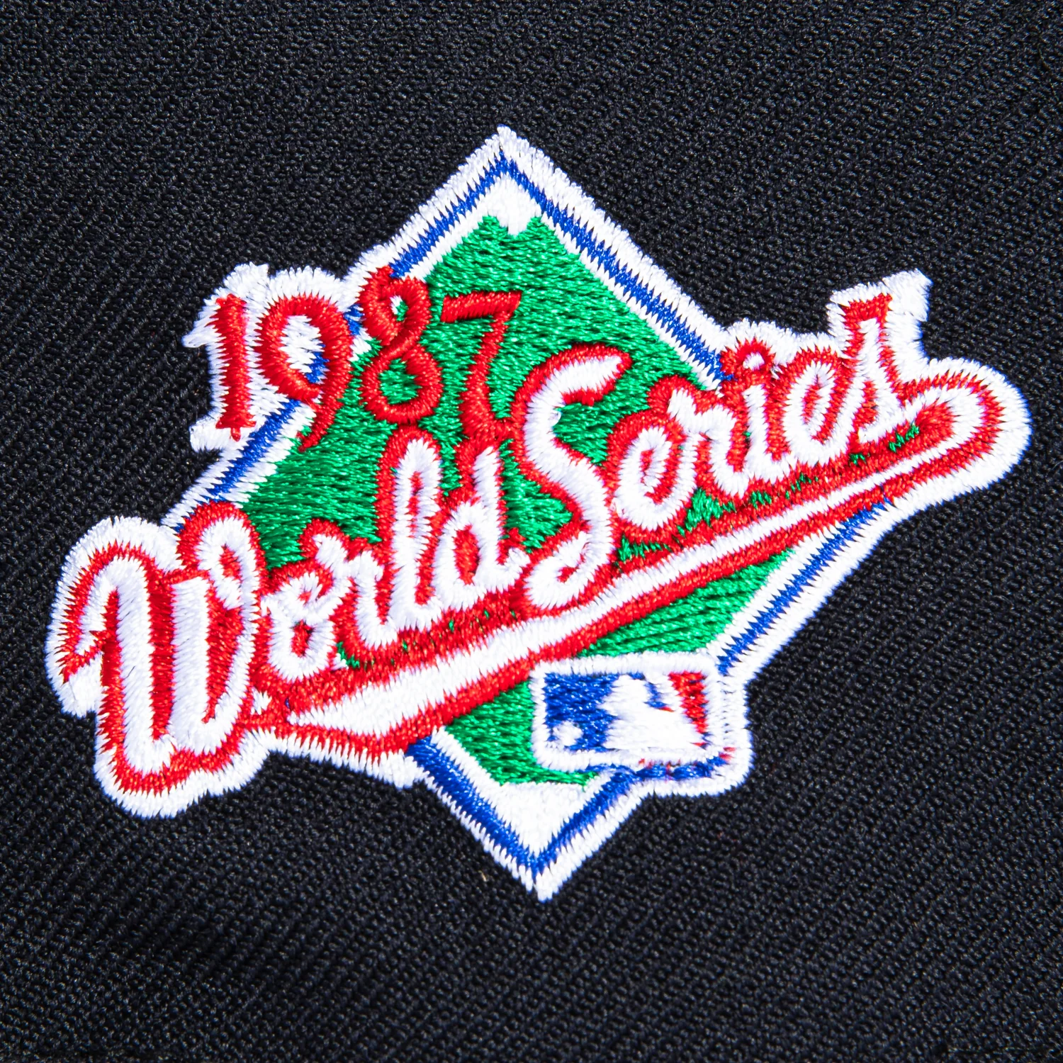 New Era 59Fifty Minnesota Twins 1987 World Series Patch Game Hat - Navy - Image 6