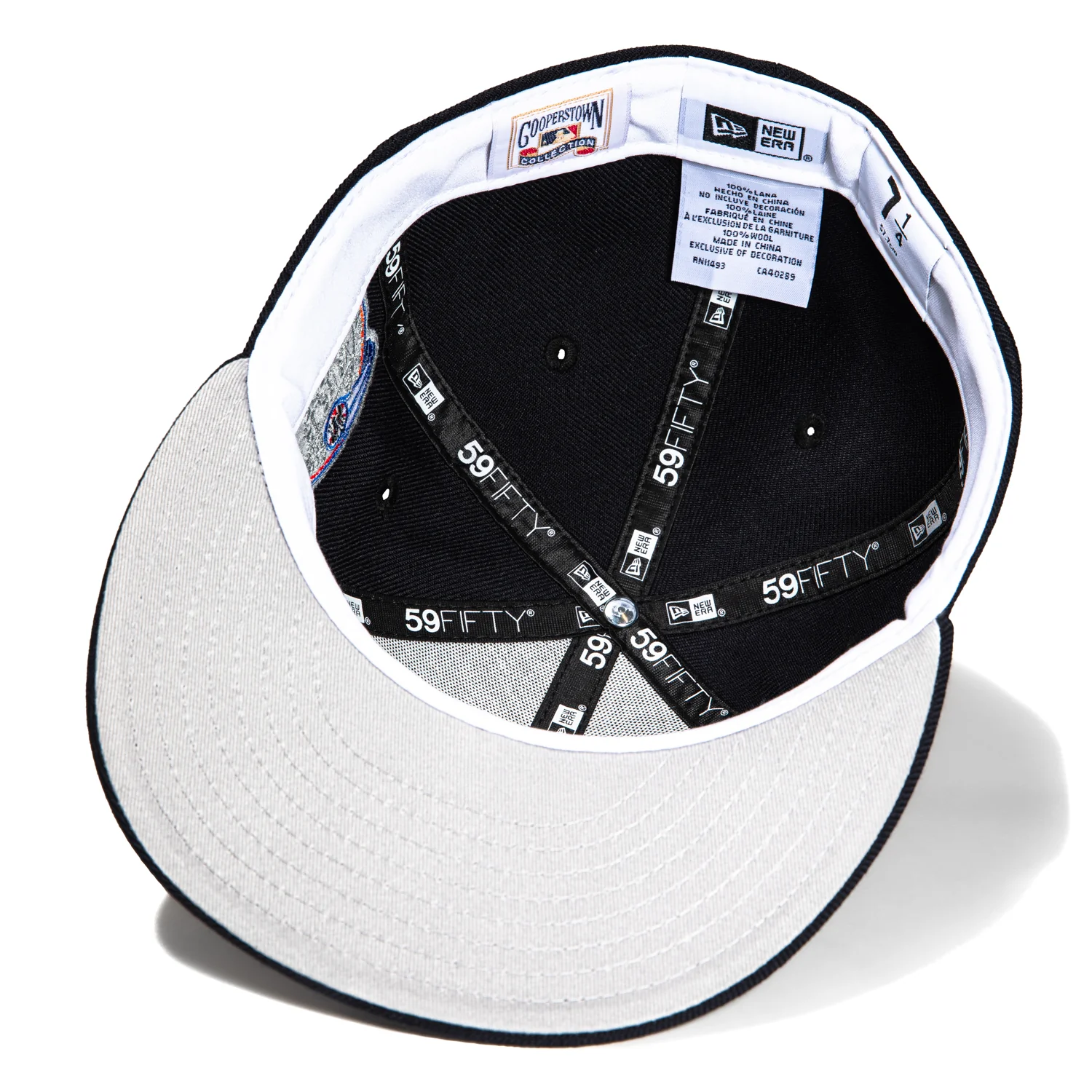 New Era 59Fifty New York Yankees 2000 Subway Series Patch Game Hat - Navy - Image 2