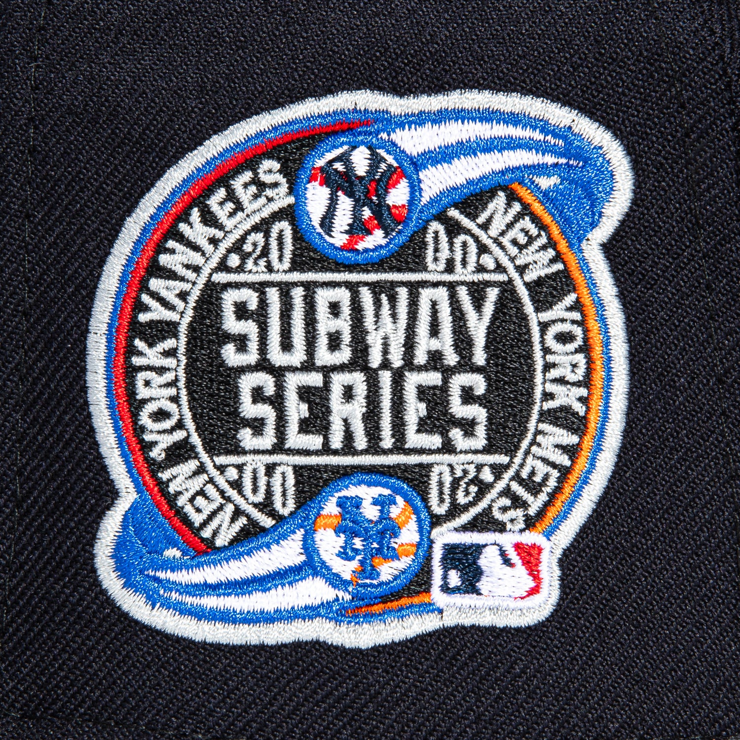 New Era 59Fifty New York Yankees 2000 Subway Series Patch Game Hat - Navy - Image 5