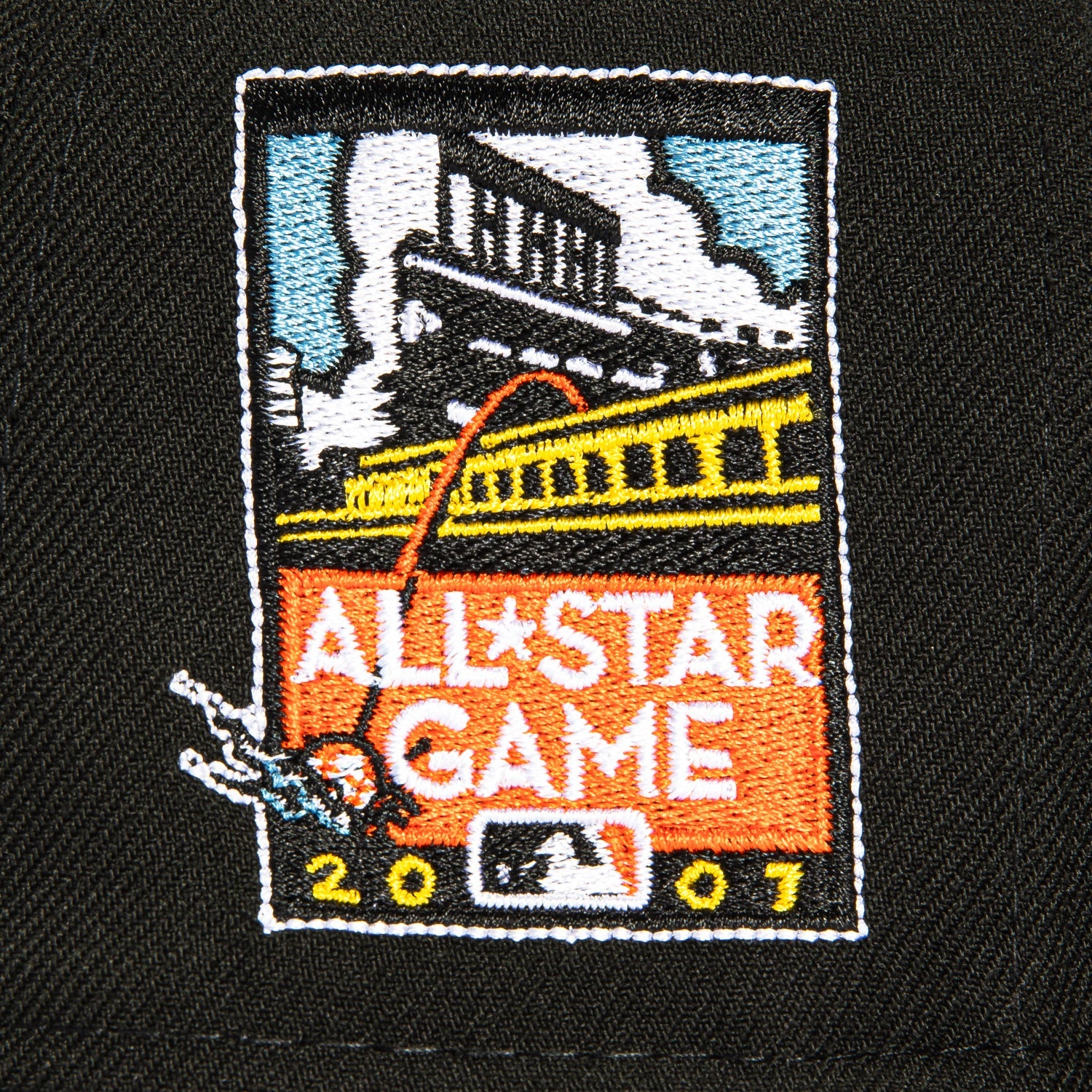 New Era 59Fifty San Francisco Giants 2007 All Star Game Patch Hat - Black - Image 5
