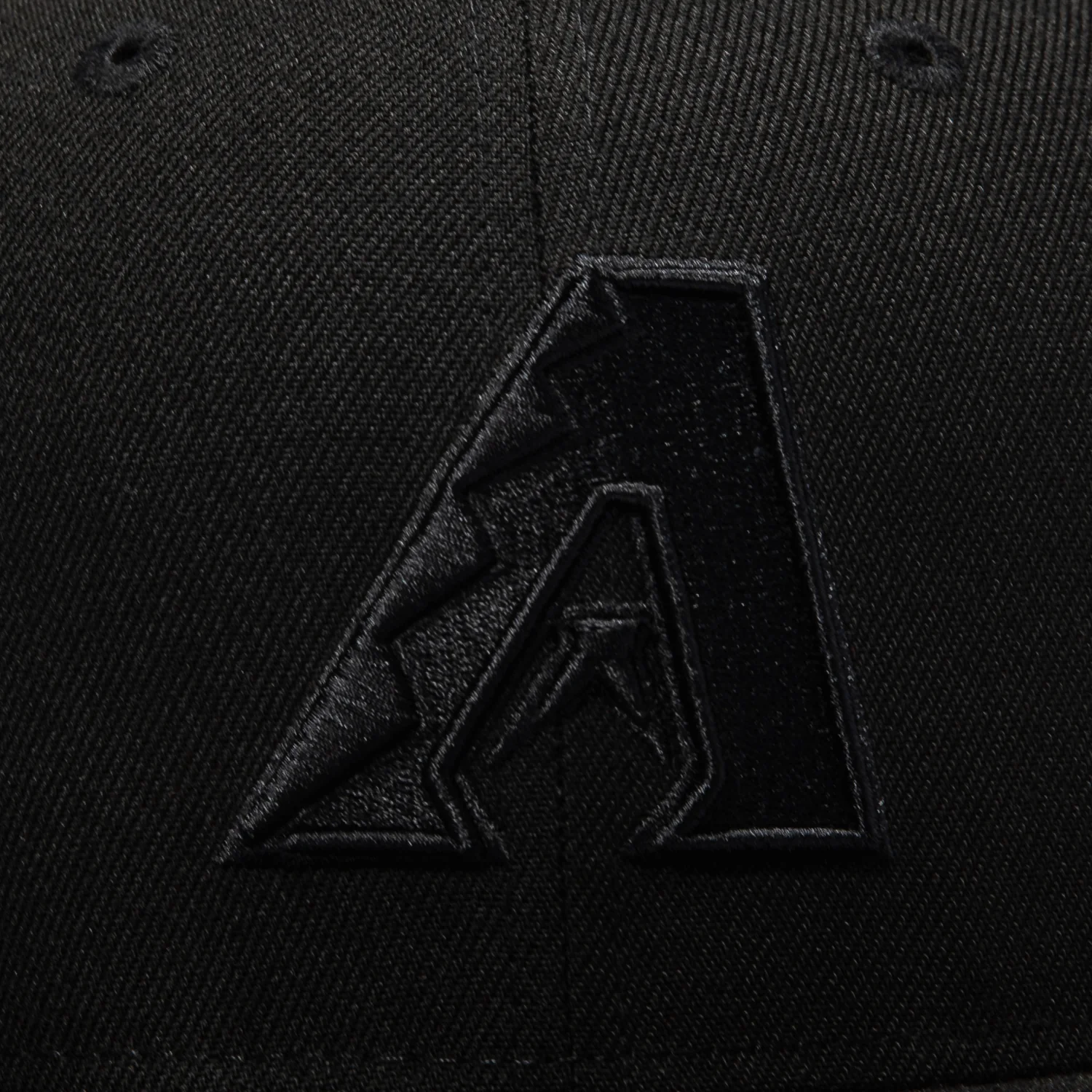 New Era 9Fifty MLB Basic Arizona Diamondbacks A Snapback Hat - Black, Black - Image 3