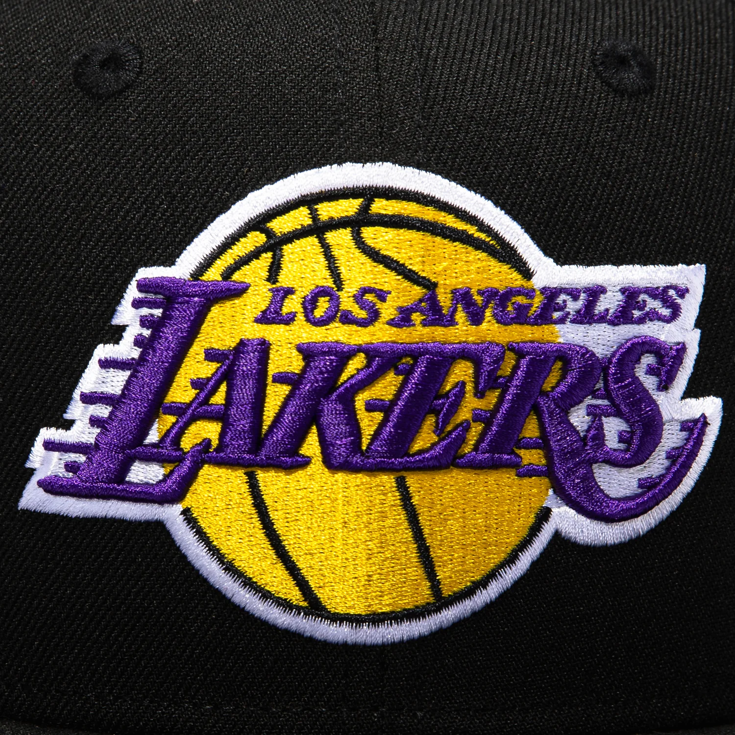 New Era 9Fifty Los Angeles Lakers Basic Snapback Hat - Black - Image 3