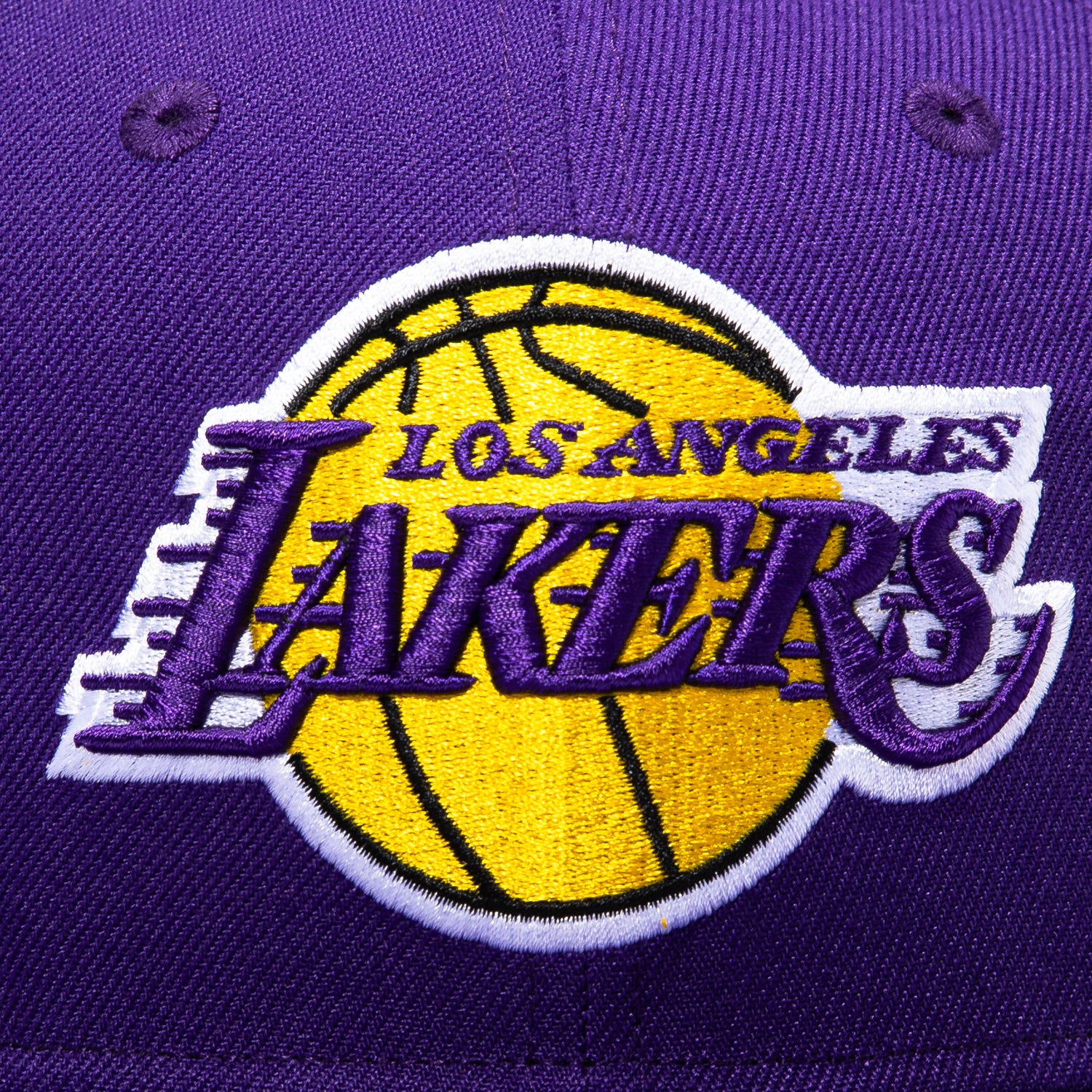New Era 9Fifty Los Angeles Lakers Snapback Hat - Purple - Image 3