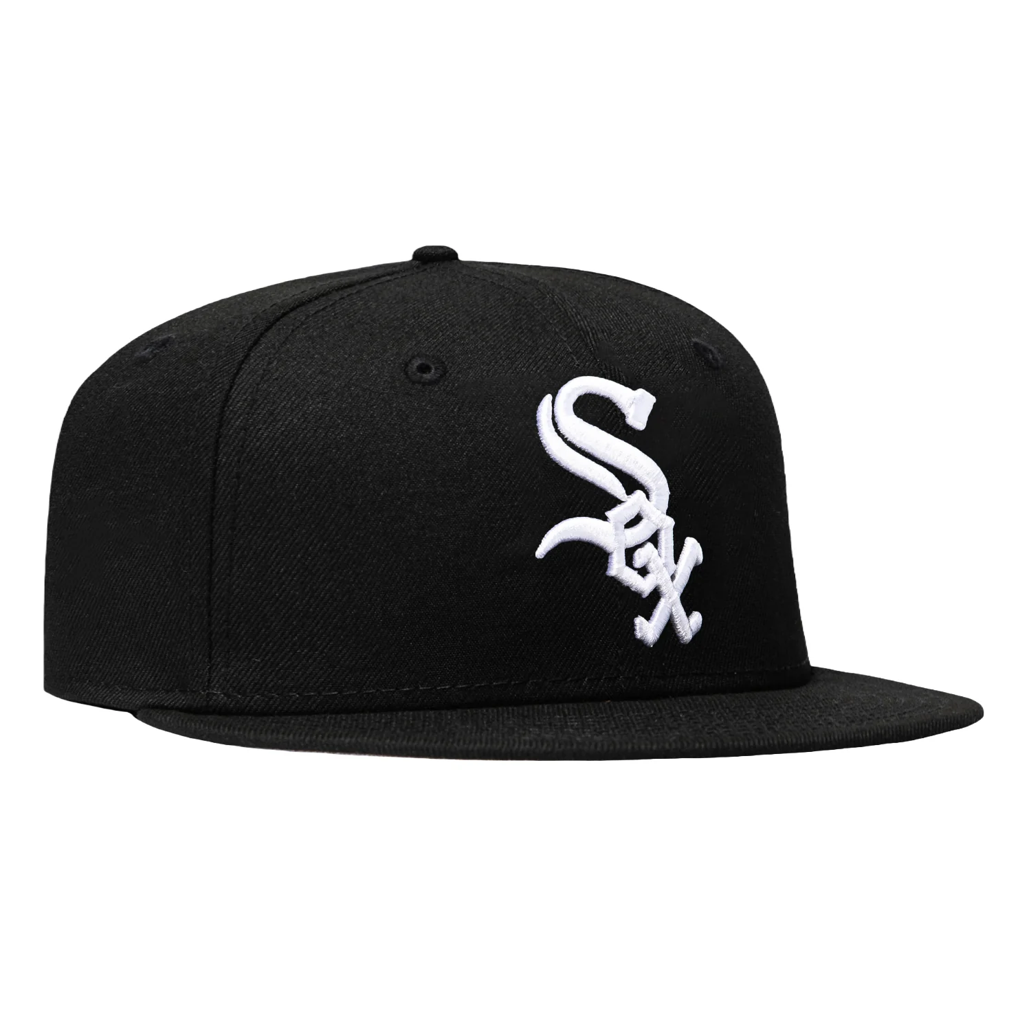 New Era 9Fifty MLB Basic Chicago White Sox Snapback Hat - Black, White