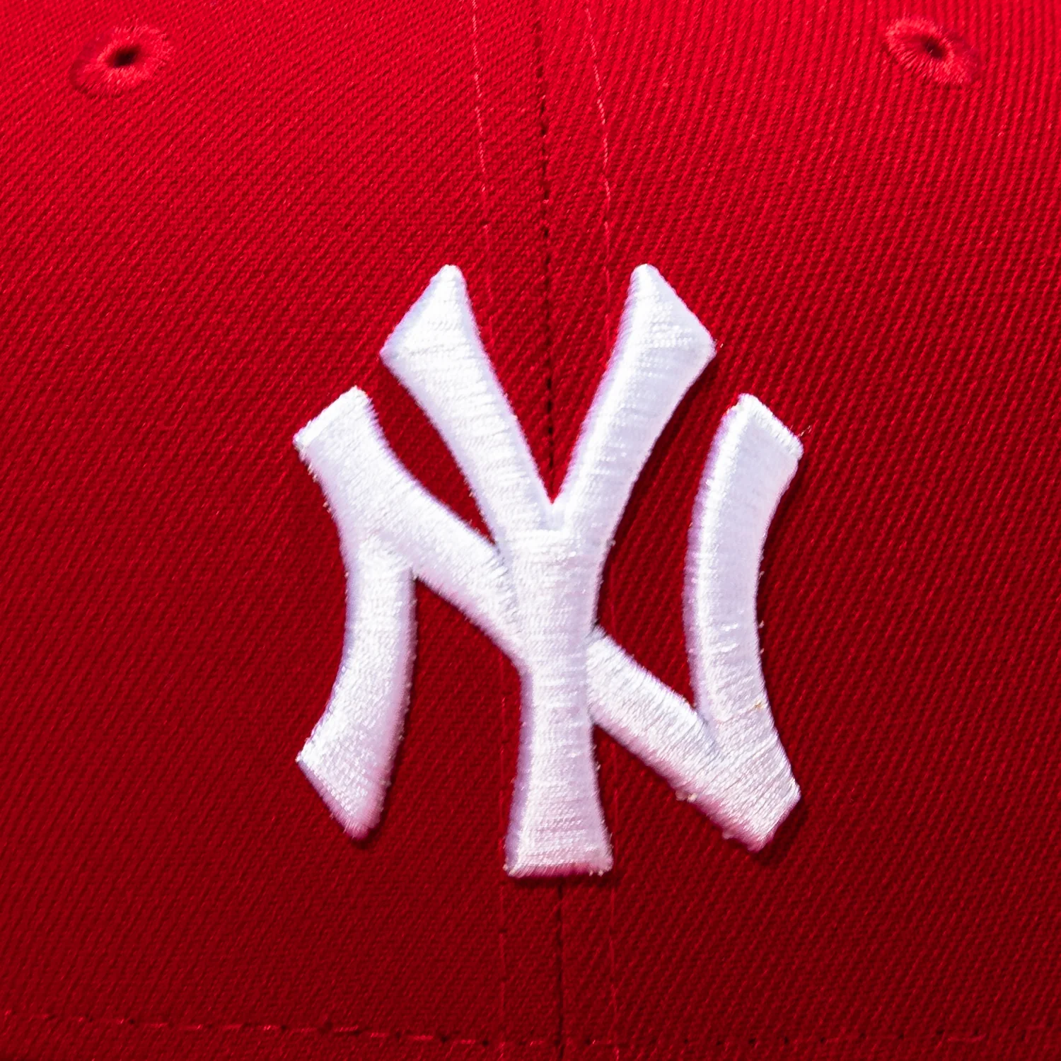 New Era 9Fifty MLB Basic New York Yankees Snapback Hat - Red, White - Image 3