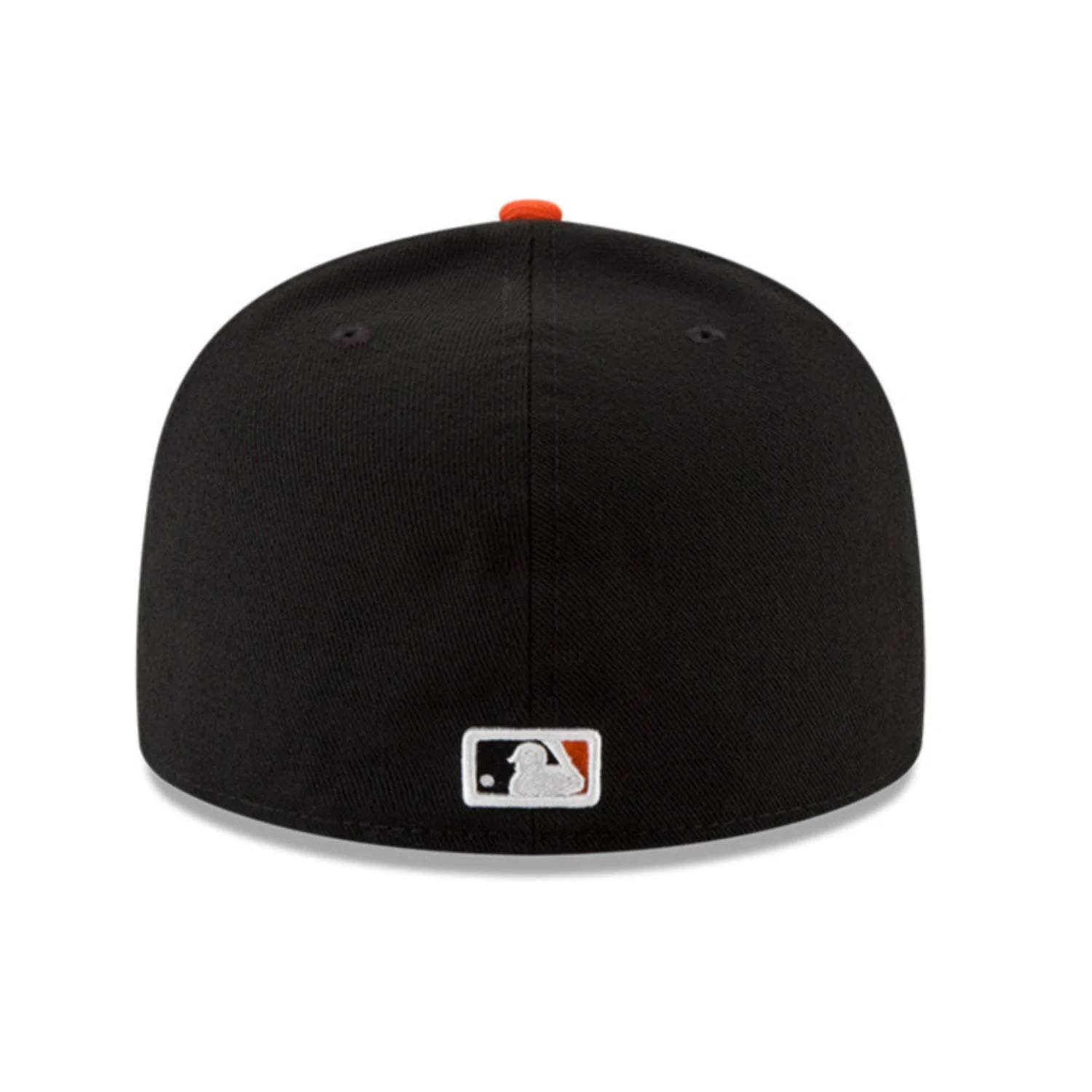 New Era 59Fifty Authentic Collection Baltimore Orioles Home Rail Hat - White, Black, Orange - Image 4