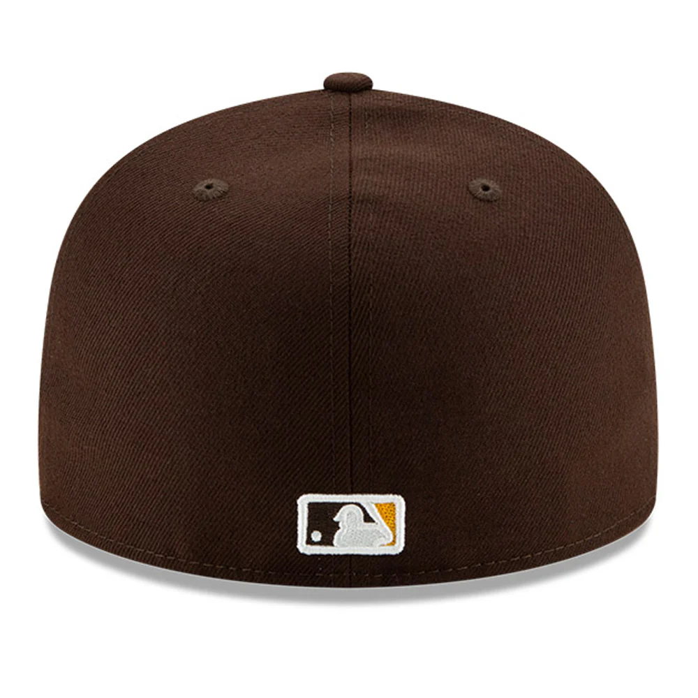 New Era 59Fifty Authentic Collection San Diego Padres Home Hat - Brown - Image 3