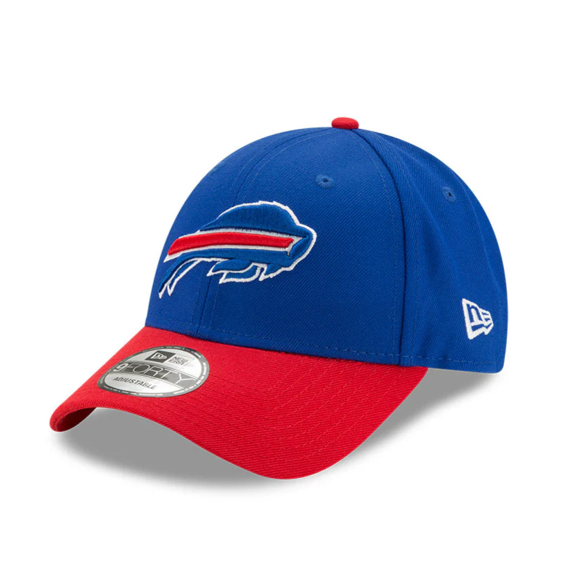 New Era 9Forty Buffalo Bills OTC Velcro Adjustable Hat - Royal - Image 3