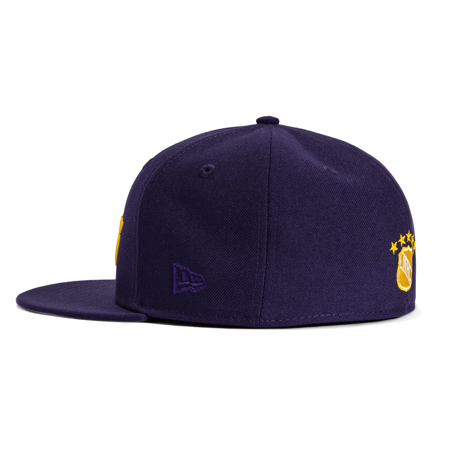New Era 59Fifty Los Angeles Kings Patch Word Hat - Purple, Gold - Image 3