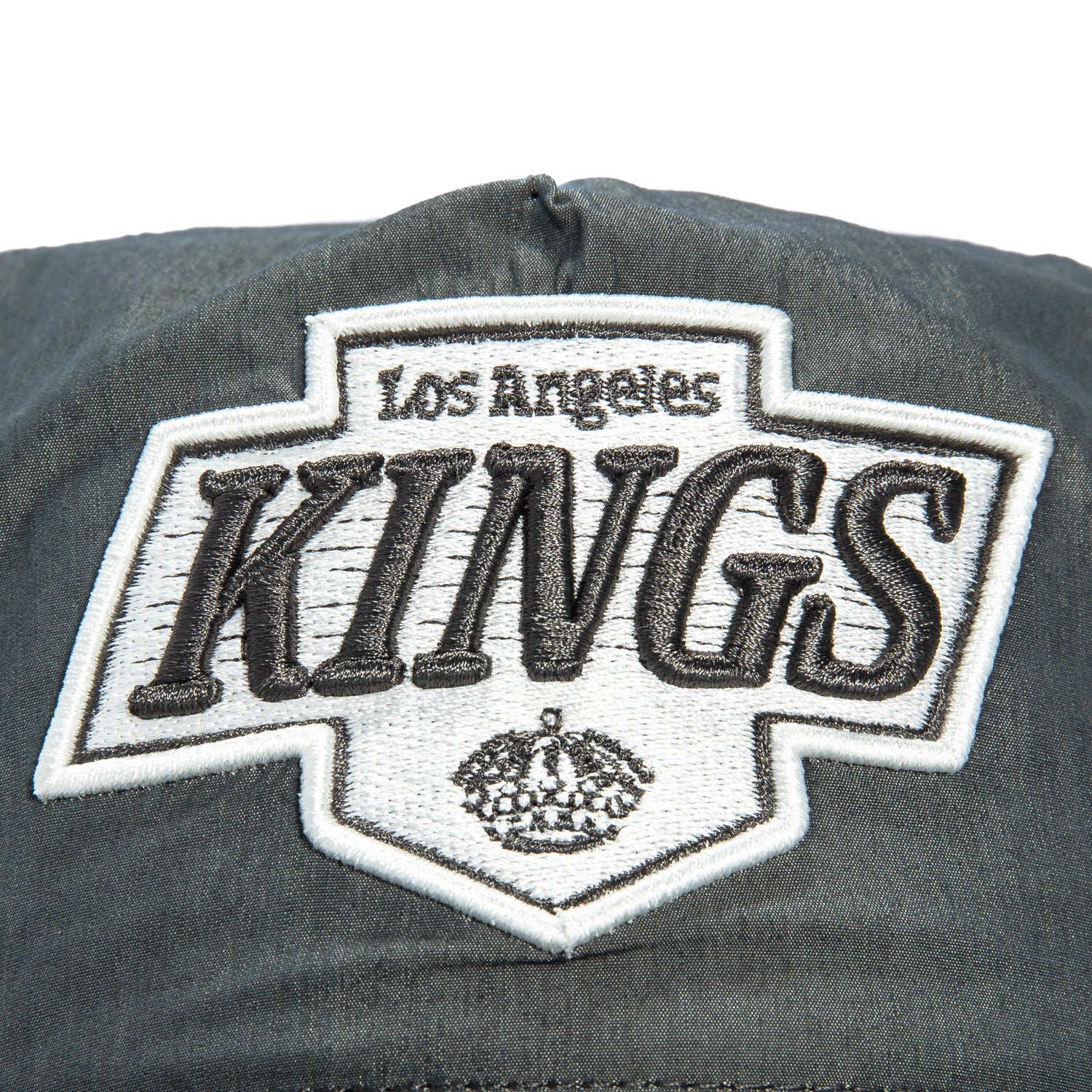 New Era 19Twenty Nylon Los Angeles Kings Snapback Hat - Graphite - Image 3