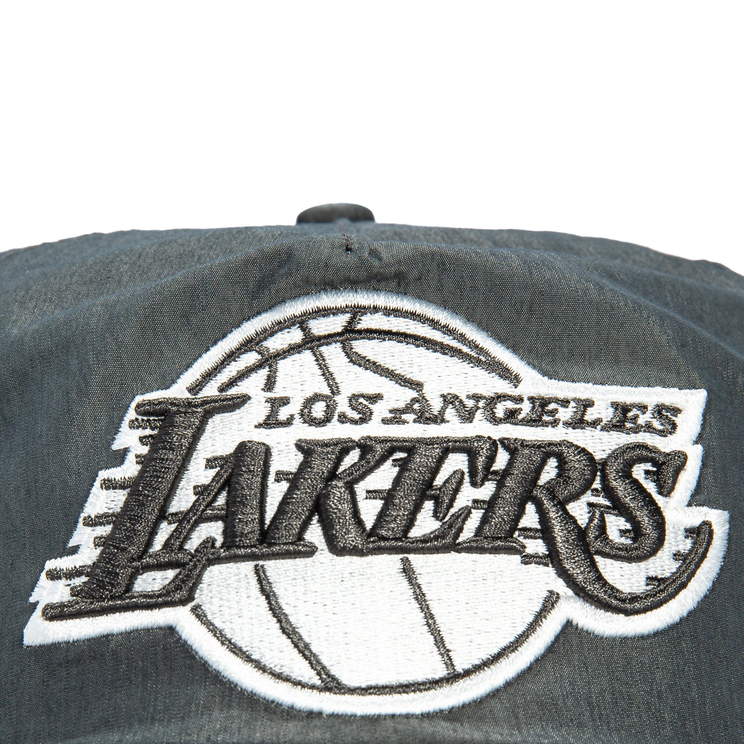 New Era 19Twenty Nylon Los Angeles Lakers Snapback Hat - Graphite - Image 3