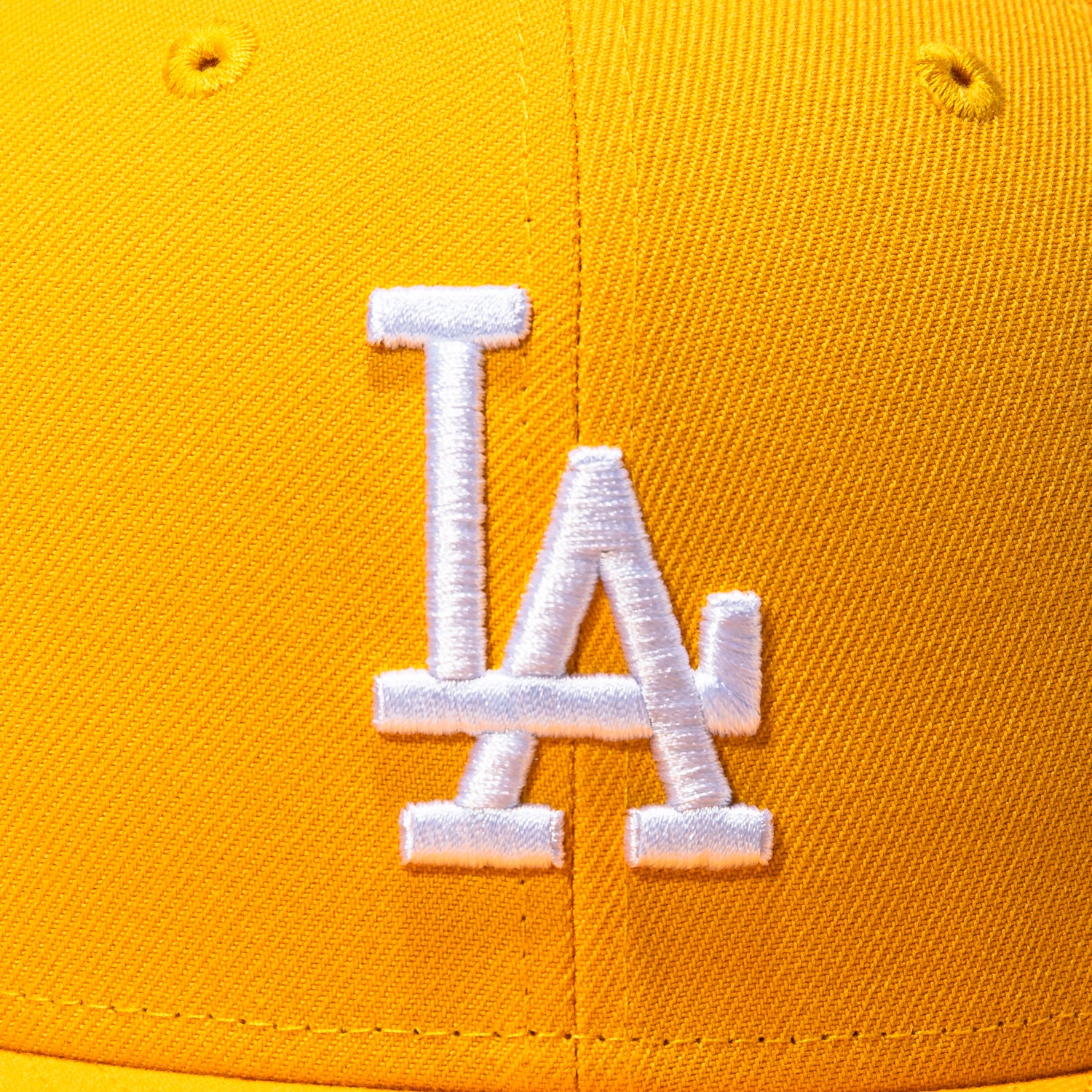 New Era 59Fifty Pink Lemonade Los Angeles Dodgers Shohei Ohtani Patch Pink UV Hat - Gold - Image 4