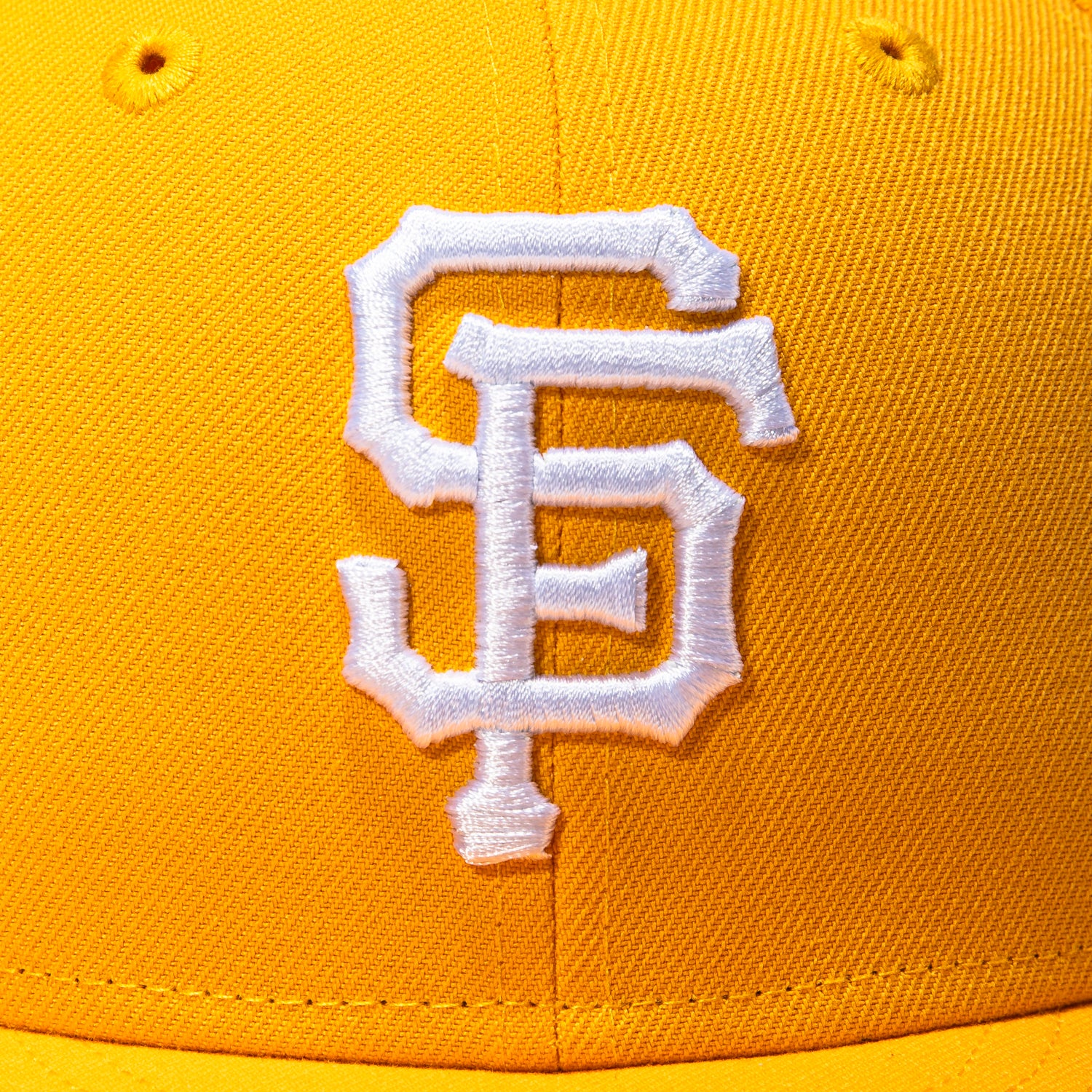 New Era 59Fifty Pink Lemonade San Francisco Giants 2007 All Star Week Patch Pink UV Hat - Gold - Image 4