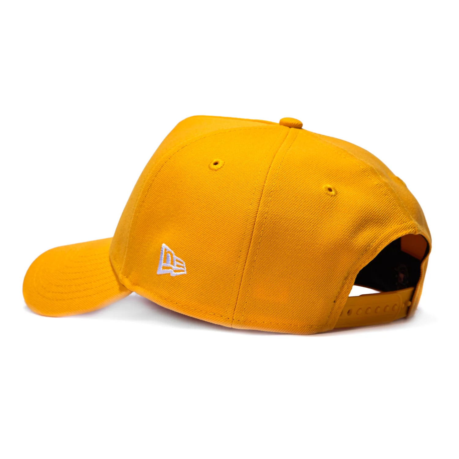 New Era 9Forty A-Frame Pink Lemonade Los Angeles Dodgers Shohei Ohtani Patch Pink UV Snapback Hat - Gold - Image 2