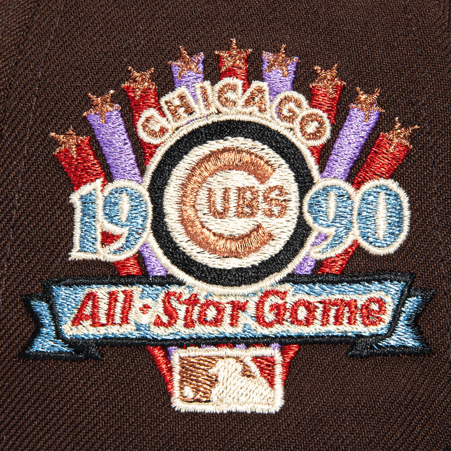 New Era 59Fifty Chicago Cubs 1990 All Star Game Patch Hat - Brown, Realtree - Image 5