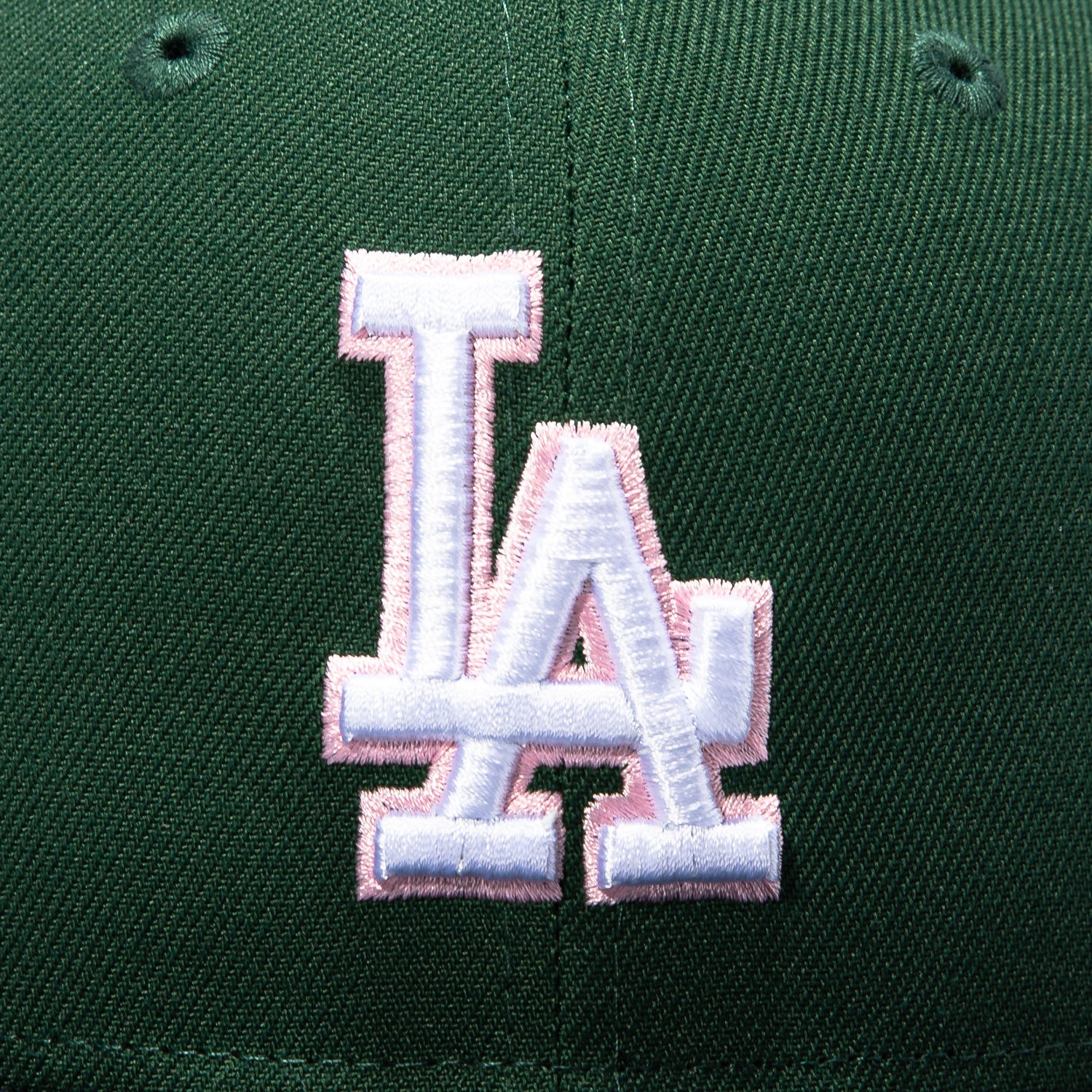 New Era 59Fifty Los Angeles Dodgers Ohtani Anime Patch Pink UV Hat - Green, Navy - Image 4