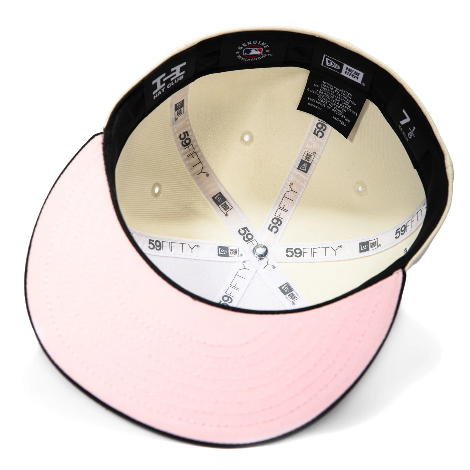 New Era 59Fifty Los Angeles Dodgers Shohei Ohtani 17 50/50 Patch Script Hat - White, Black, Royal - Image 2