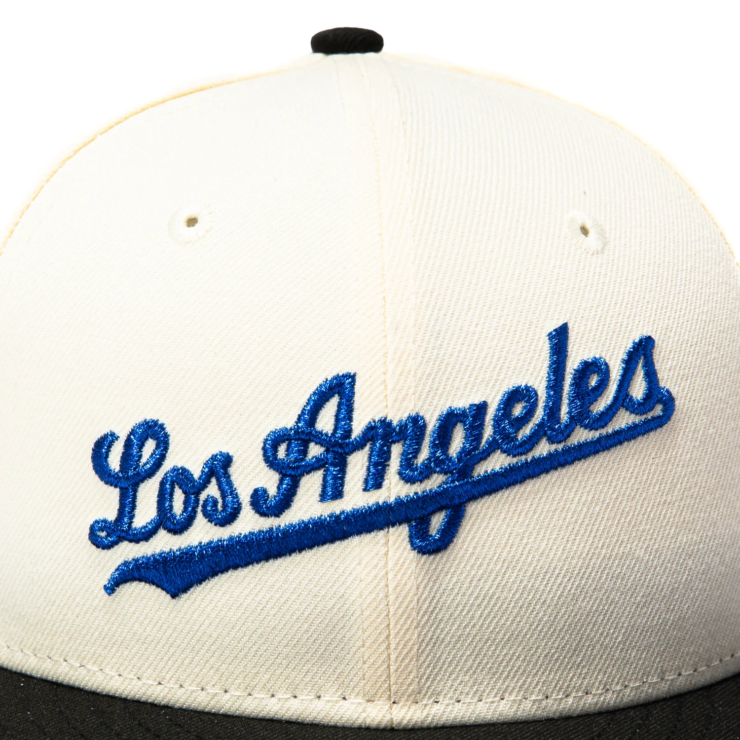New Era 59Fifty Los Angeles Dodgers Shohei Ohtani 17 50/50 Patch Script Hat - White, Black, Royal - Image 4