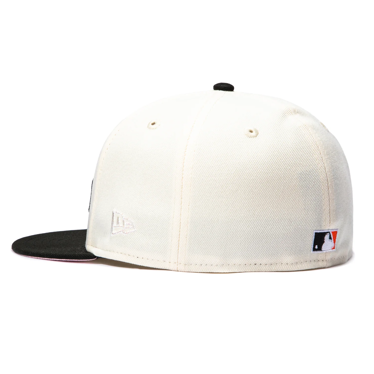 New Era 59Fifty San Francisco Giants 2007 All Star Game Patch Hat - White, Black - Image 3