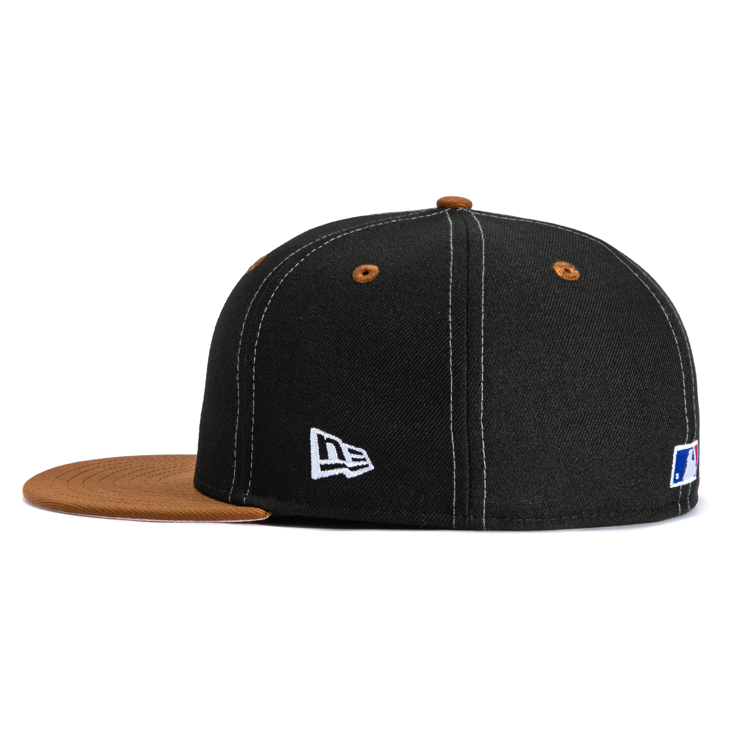 New Era 59Fifty San Francisco Giants 2012 World Series Patch Pink UV Hat - Black, Gold - Image 3