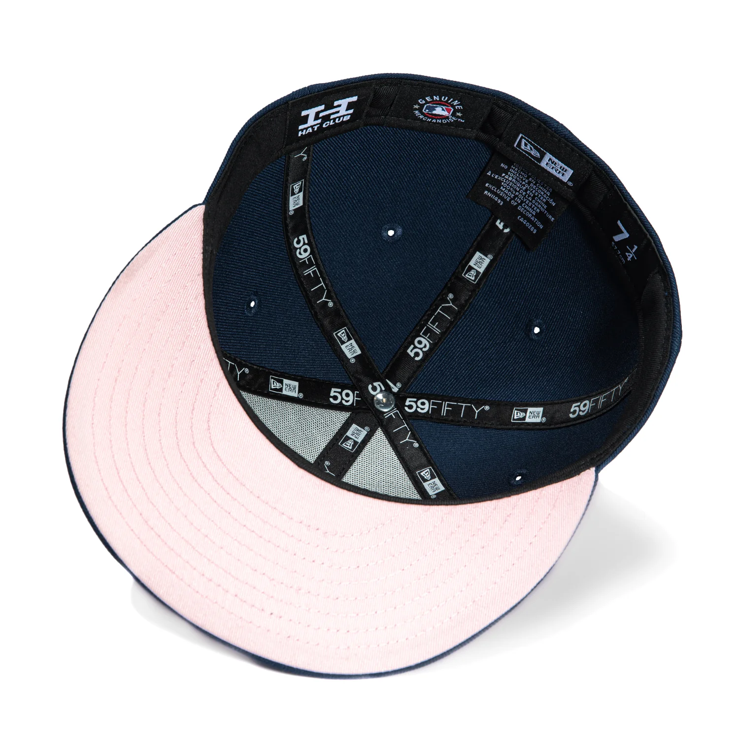 New Era 59Fifty Houston Astros Shadow Hat - Navy, Metallic Gold - Image 2
