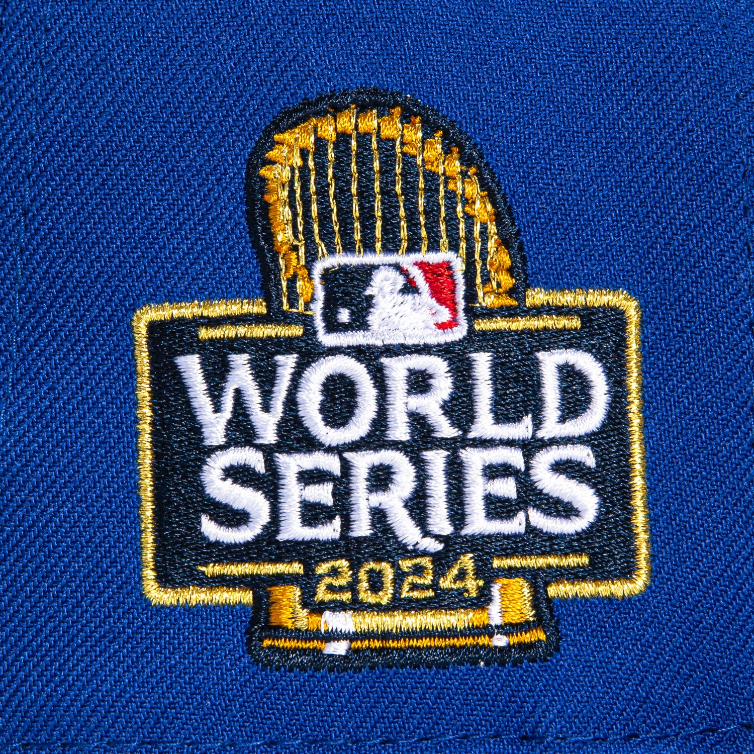 New Era 59Fifty Los Angeles Dodgers 2024 World Series Patch Hat - Royal - Image 5