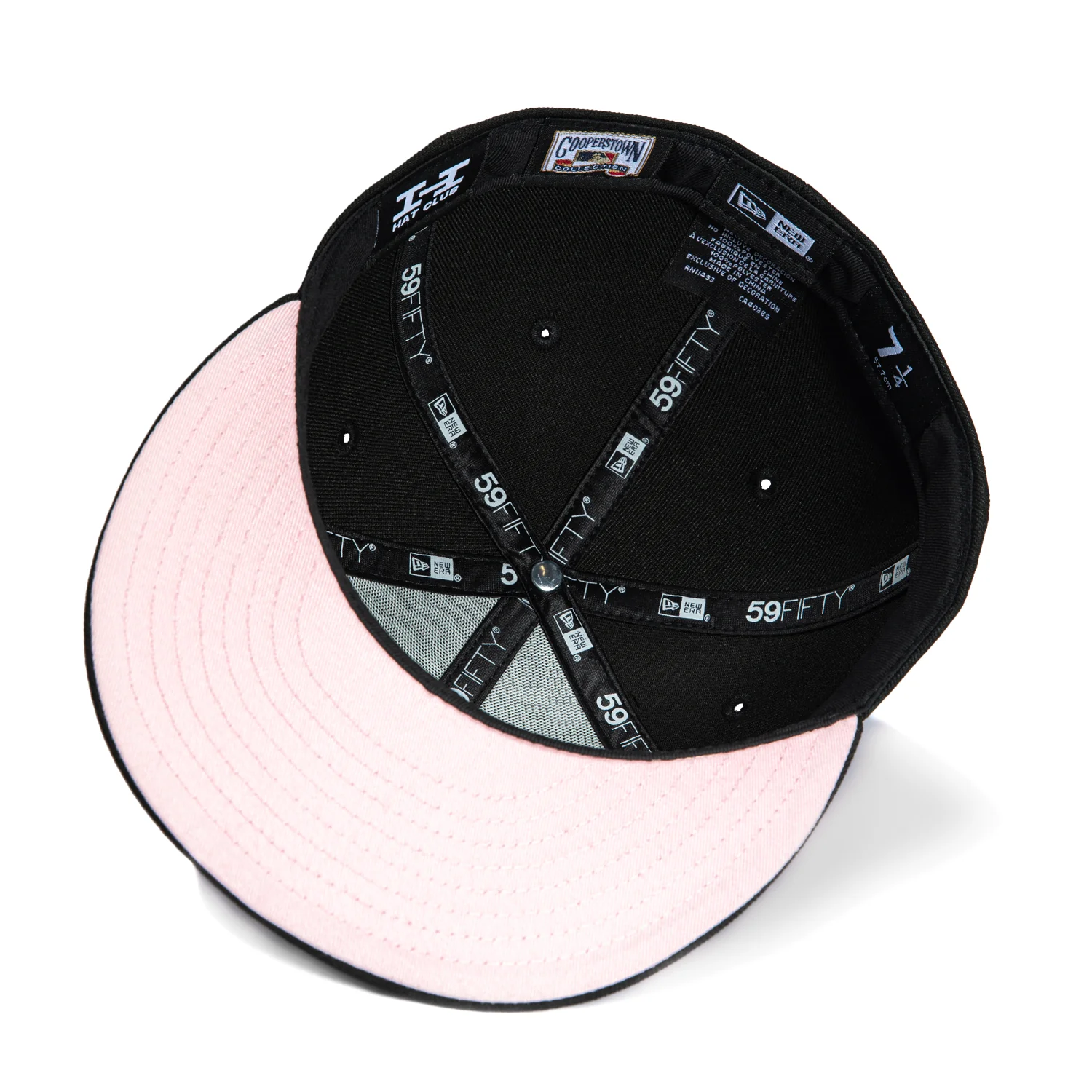 New Era 59Fifty San Francisco Giants Splash Hat - Black, Black, Orange - Image 2