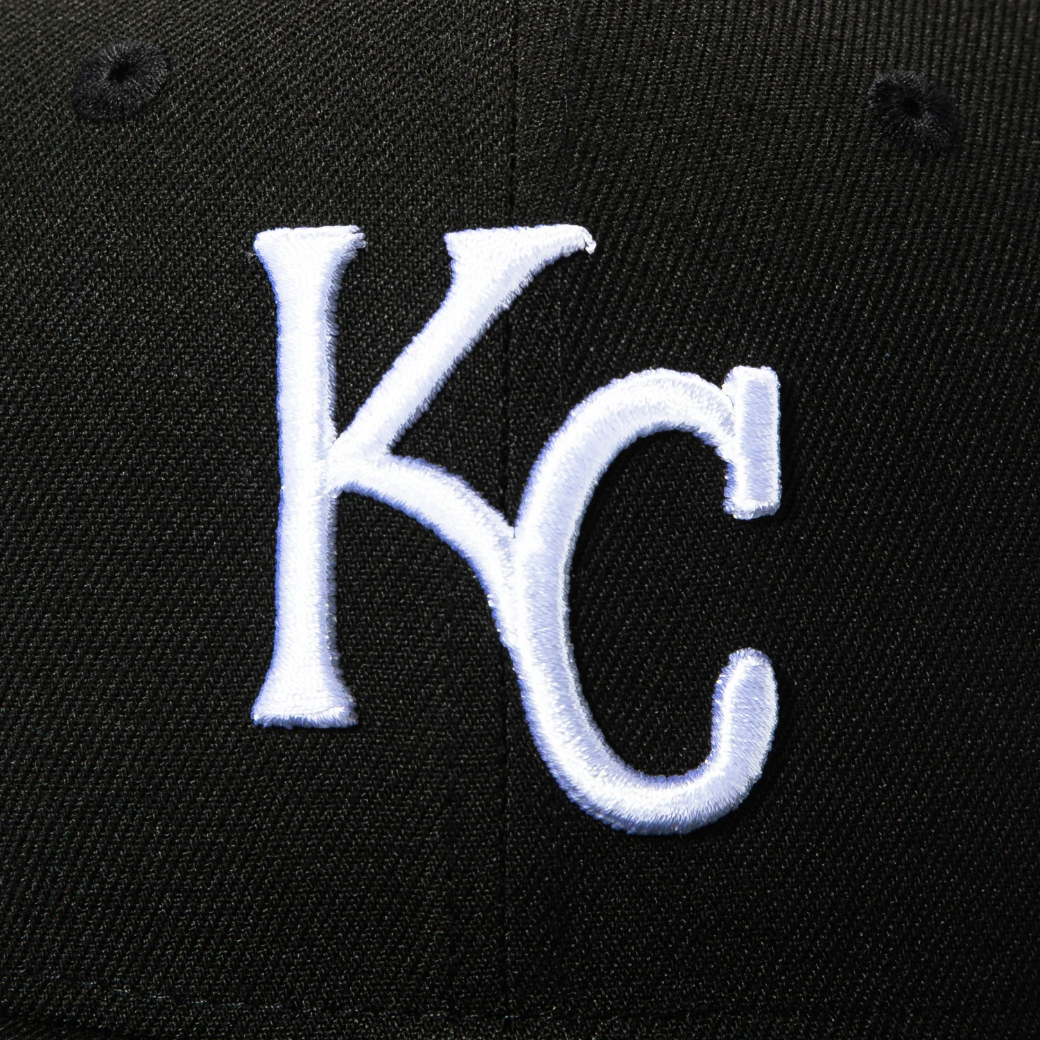New Era 59Fifty Kansas City Royals 2012 All Star Game Patch Pink UV Hat - Black, White - Image 4