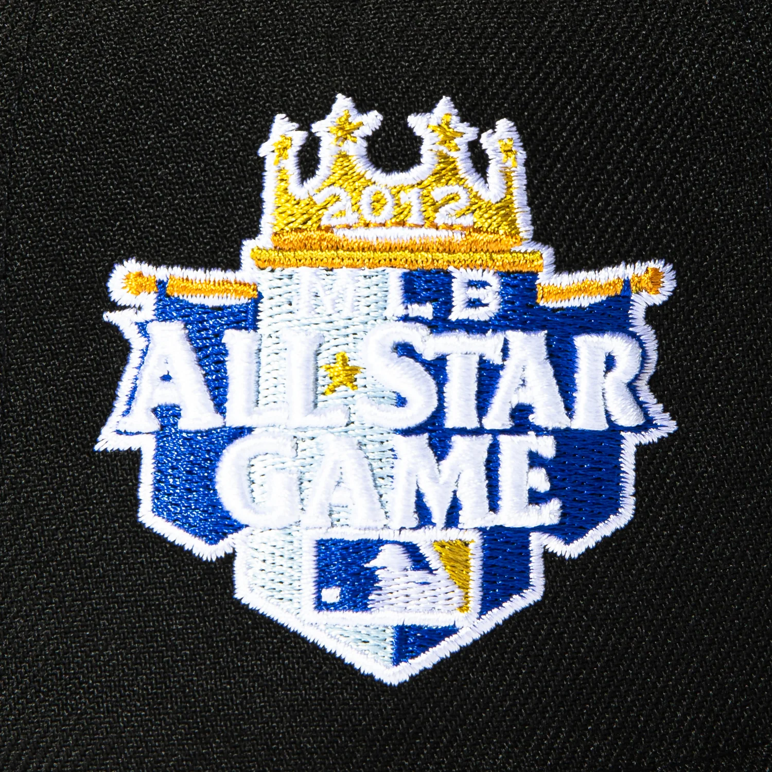 New Era 59Fifty Kansas City Royals 2012 All Star Game Patch Pink UV Hat - Black, White - Image 5