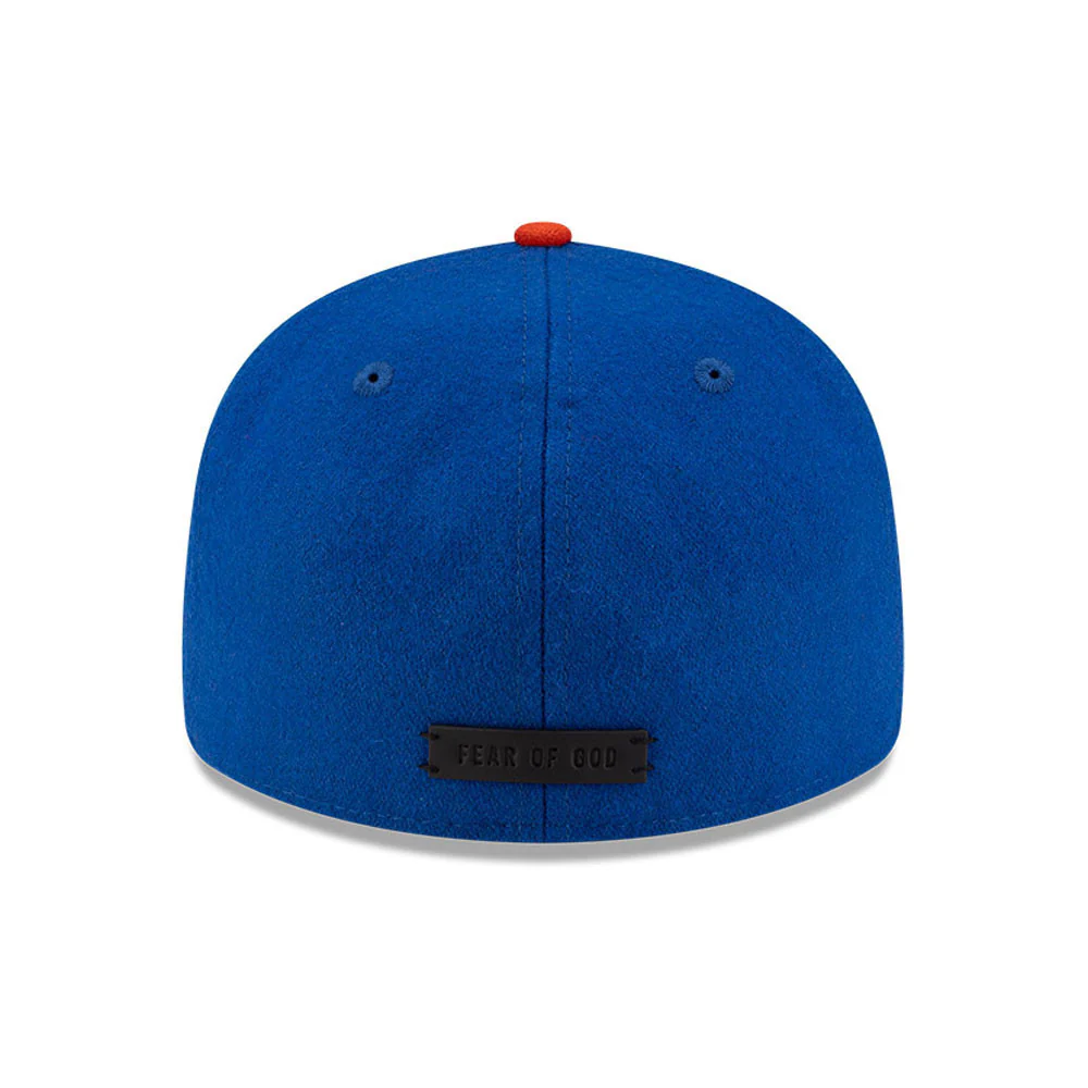 Fear of God Essentials Retro Crown 59Fifty New York Mets Hat - Royal - Image 3