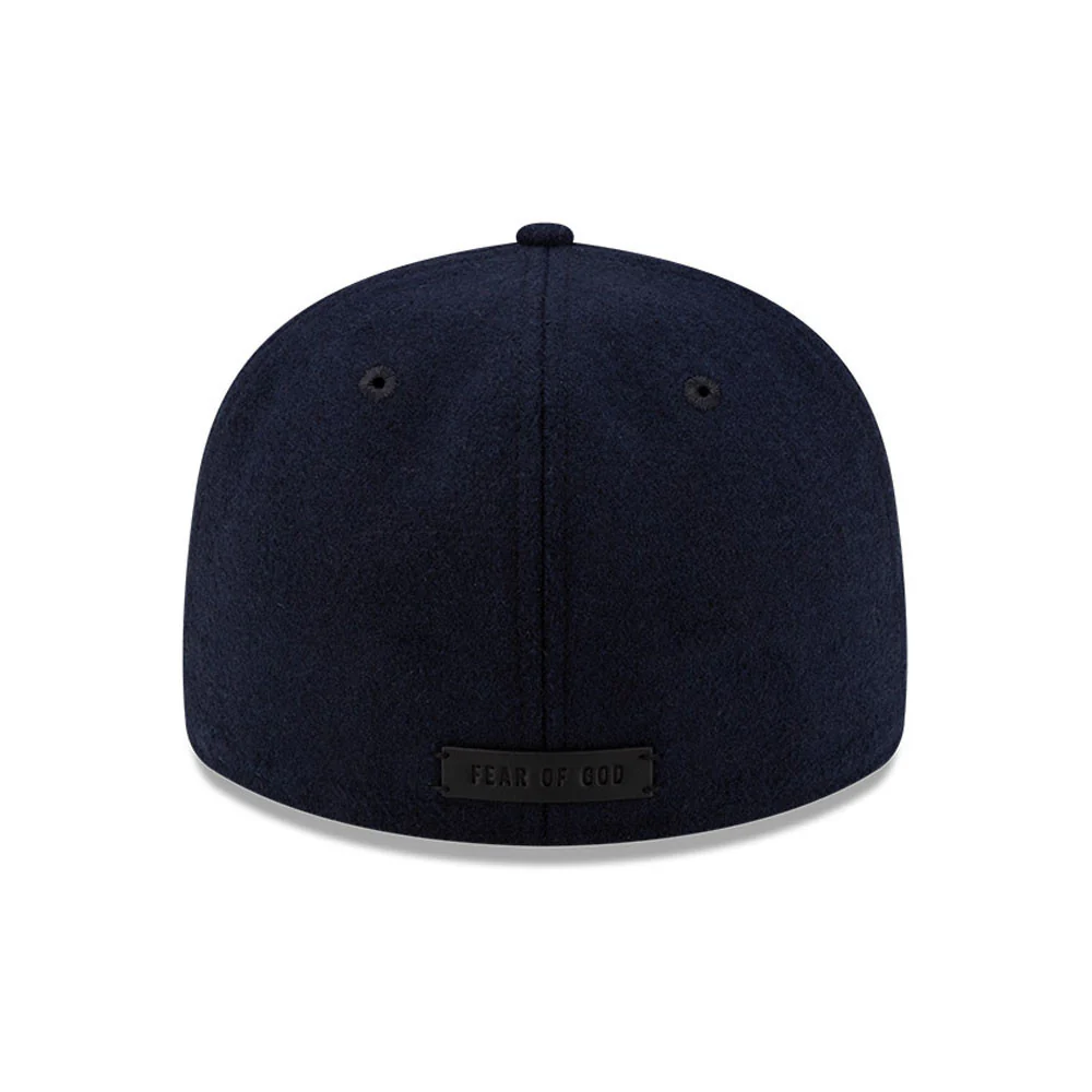 Fear of God Essentials Retro Crown 59Fifty New York Yankees Hat - Navy - Image 5