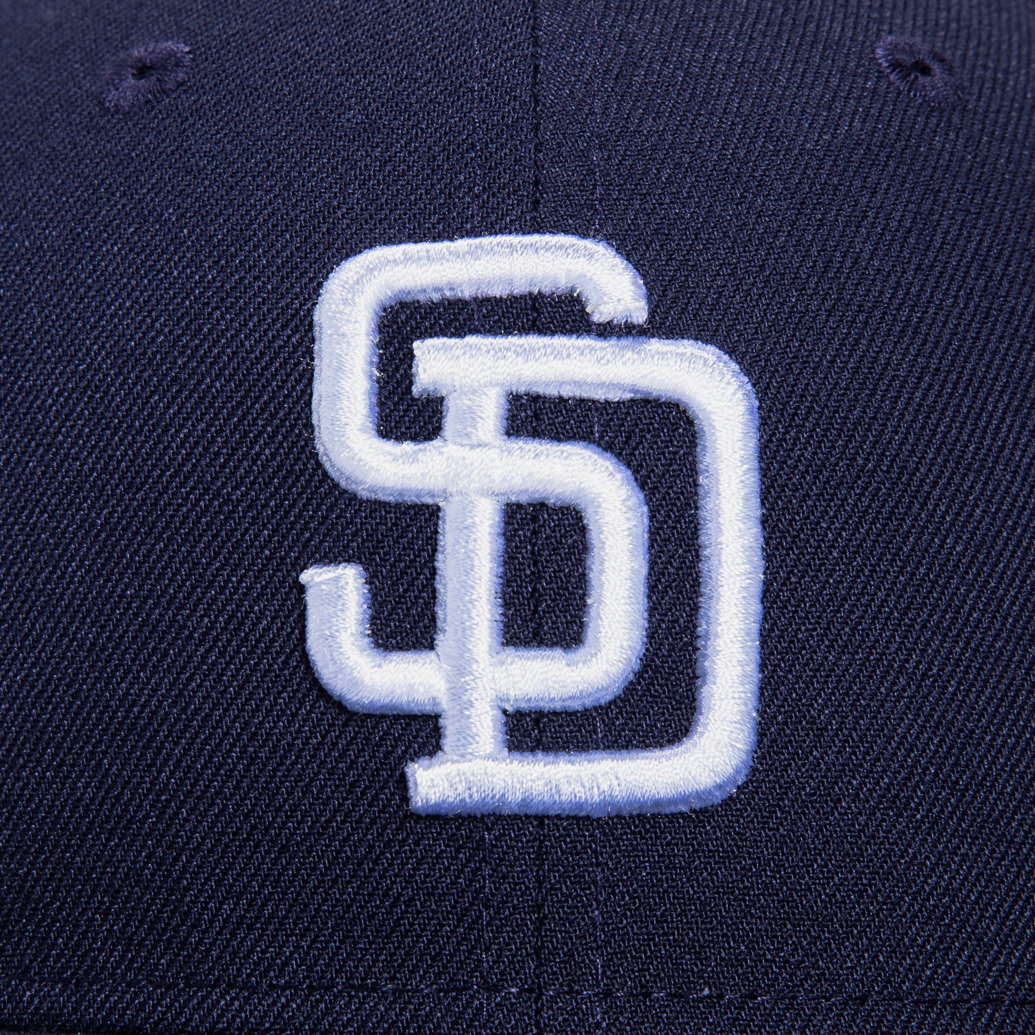 New Era 59Fifty Retro on-Field San Diego Padres Hat - Navy, White - Image 4
