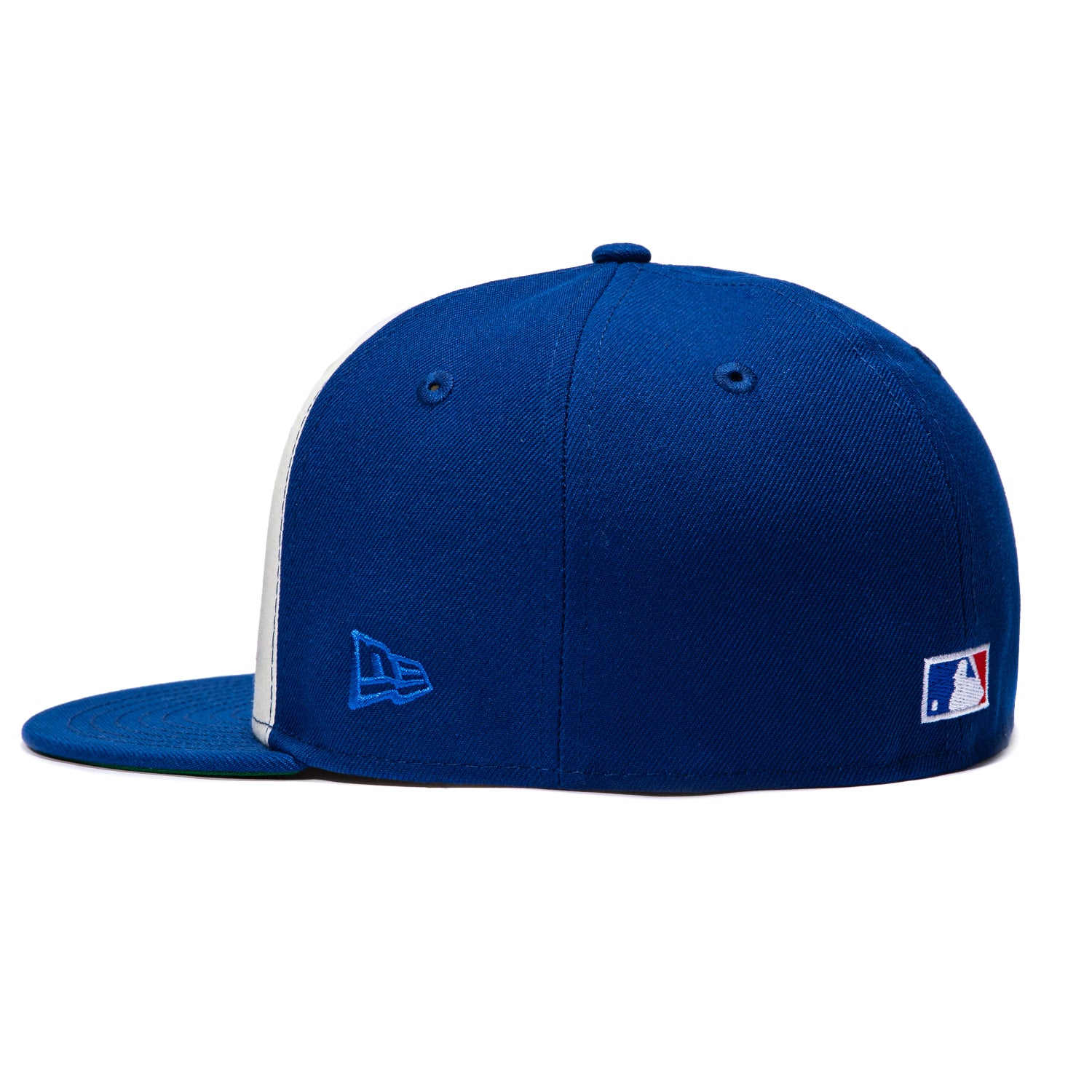New Era 59Fifty Toronto Blue Jays 50th Anniversary Patch Rail Hat - White, Royal - Image 3