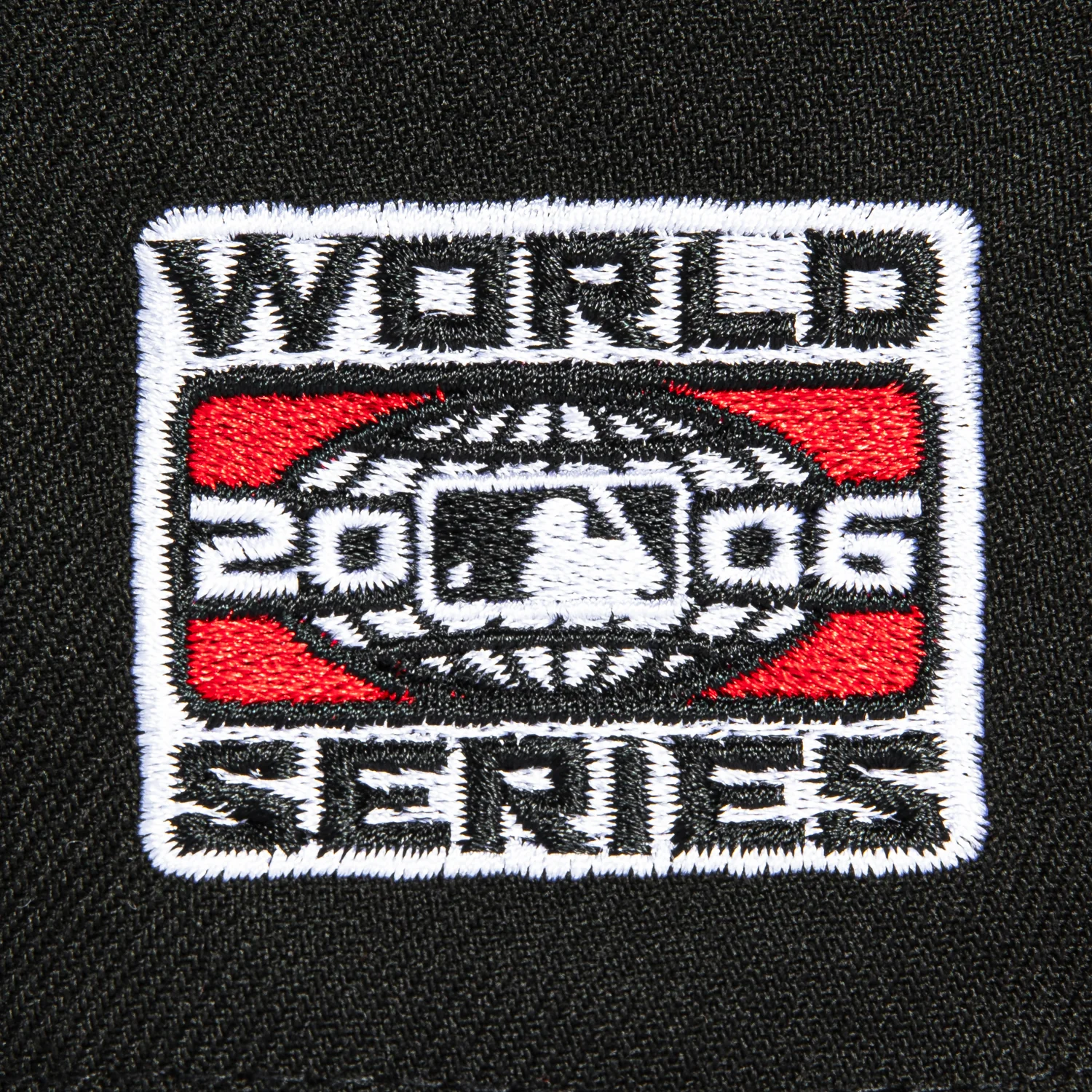 New Era 59Fifty St Louis Cardinals 2006 World Series Patch Realtree UV Hat - Black, Red - Image 5