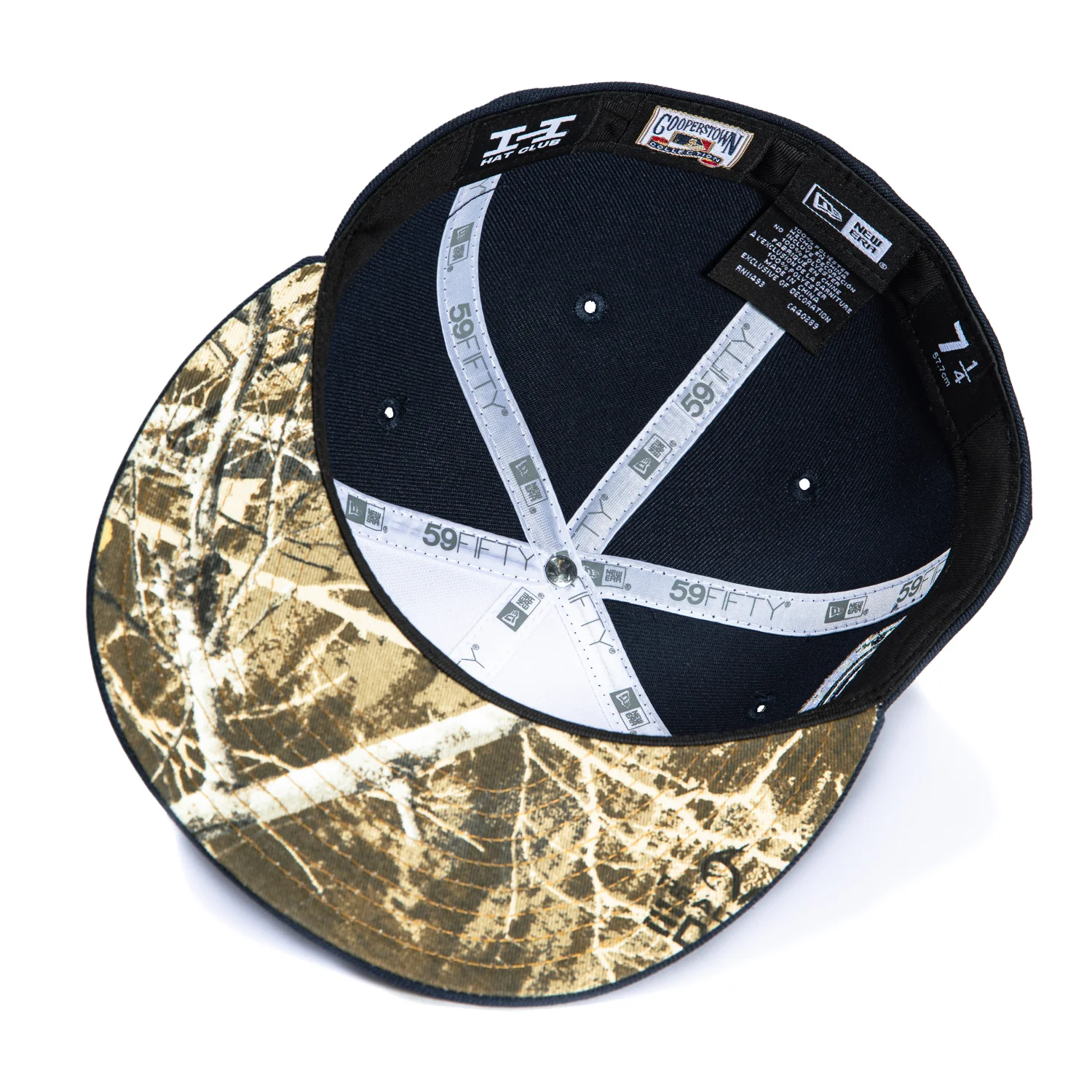 New Era 59Fifty Chicago Cubs 1962 All Star Game Patch Rail Realtree UV Hat - White, Navy - Image 2