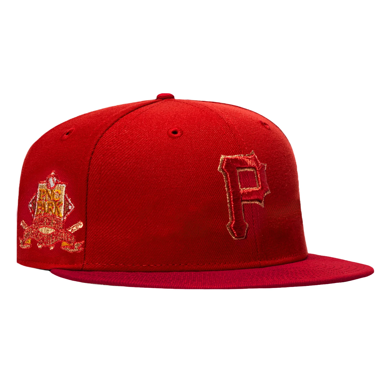 New Era 59Fifty Rotten Apple Pittsburgh Pirates PNC Park Patch Hat - Brick, Cardinal