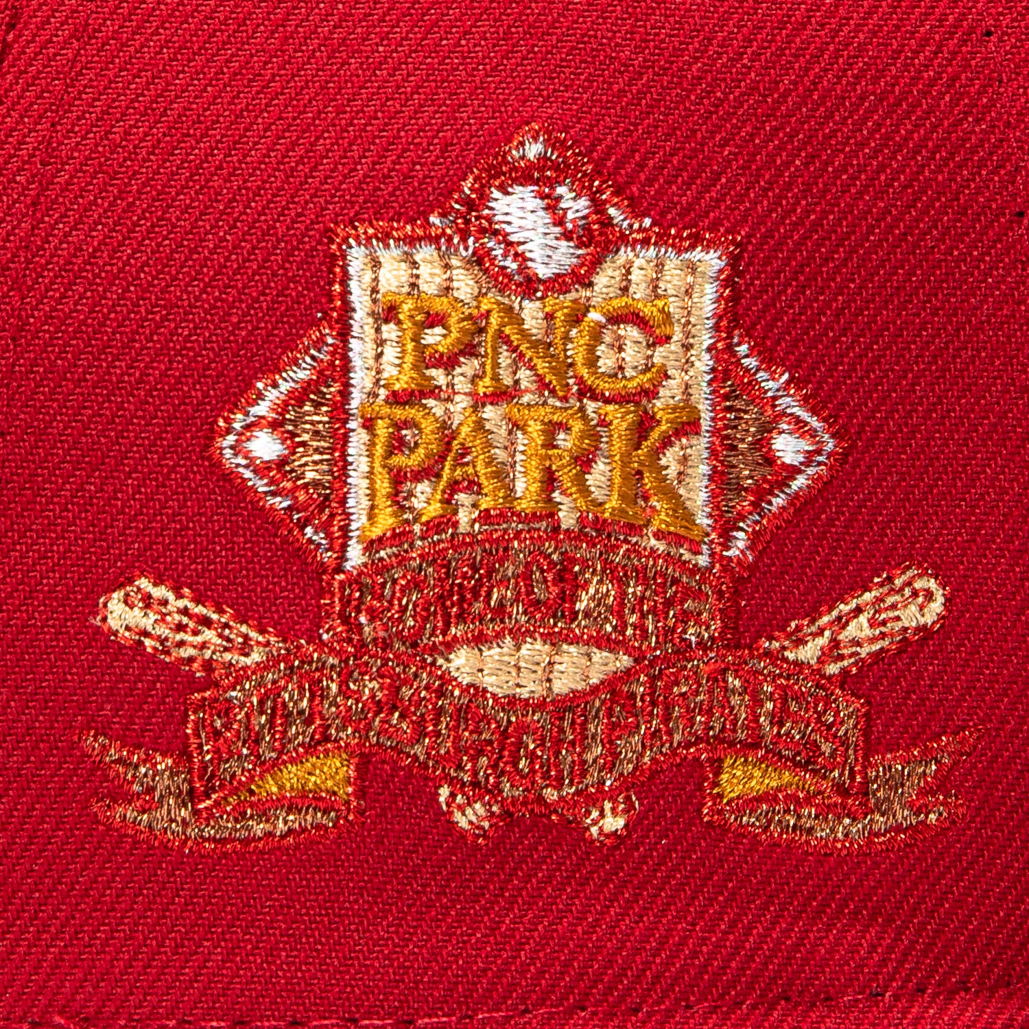 New Era 59Fifty Rotten Apple Pittsburgh Pirates PNC Park Patch Hat - Brick, Cardinal - Image 5