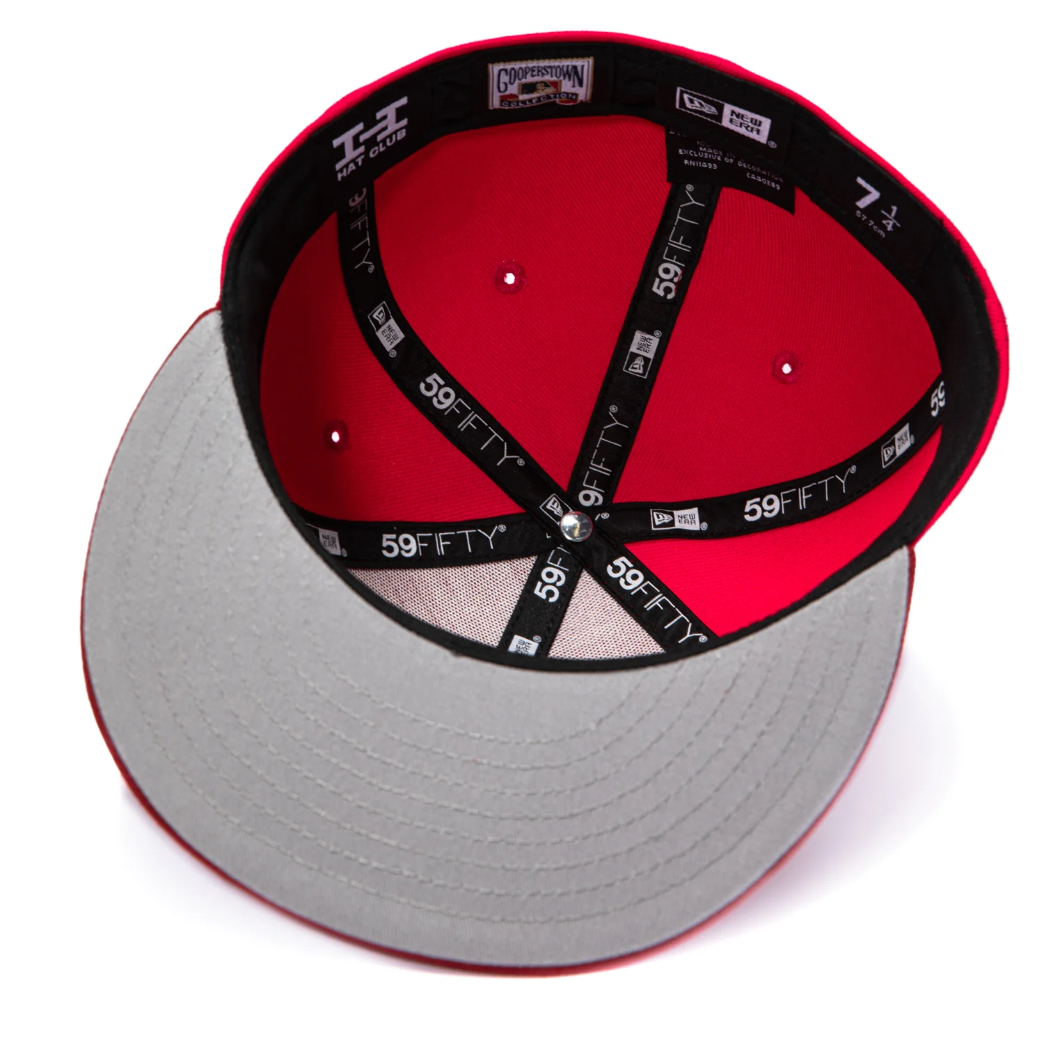 New Era 59Fifty Rotten Apple Detroit Tigers 1984 World Series Patch Hat - Magenta, Brick - Image 2