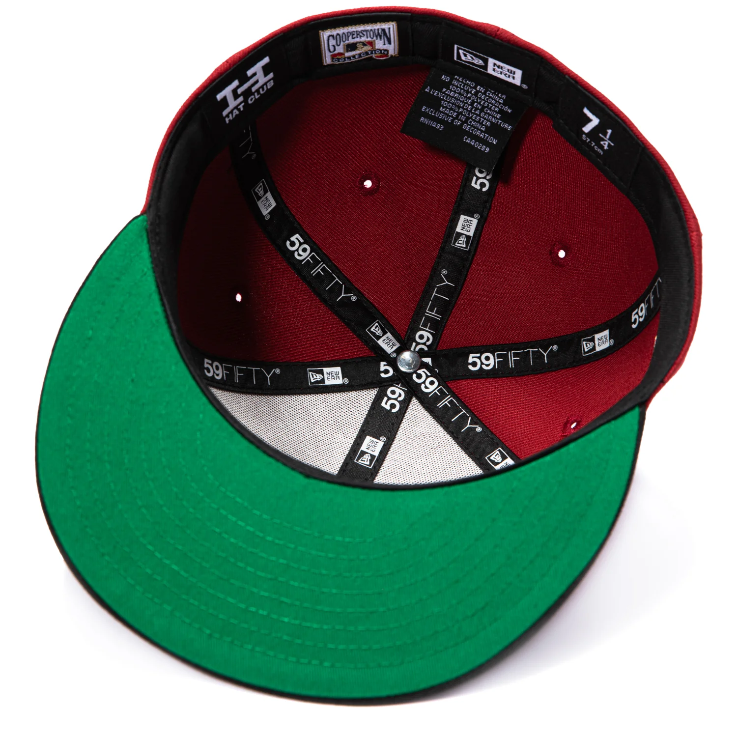 New Era 59Fifty Rotten Apple New York Yankees 2009 World Series Patch Hat - Brick, Black - Image 2