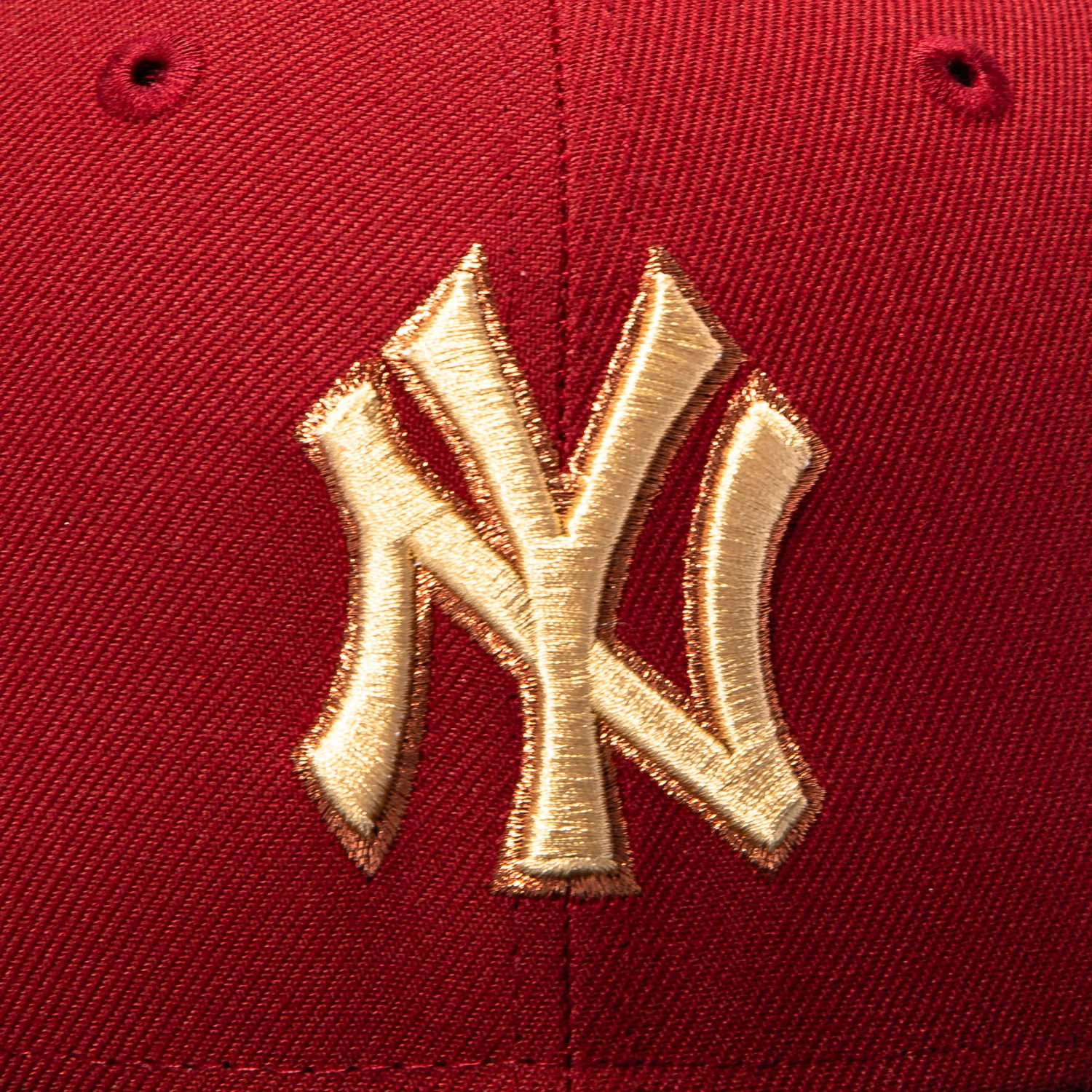 New Era 59Fifty Rotten Apple New York Yankees 2009 World Series Patch Hat - Brick, Black - Image 4