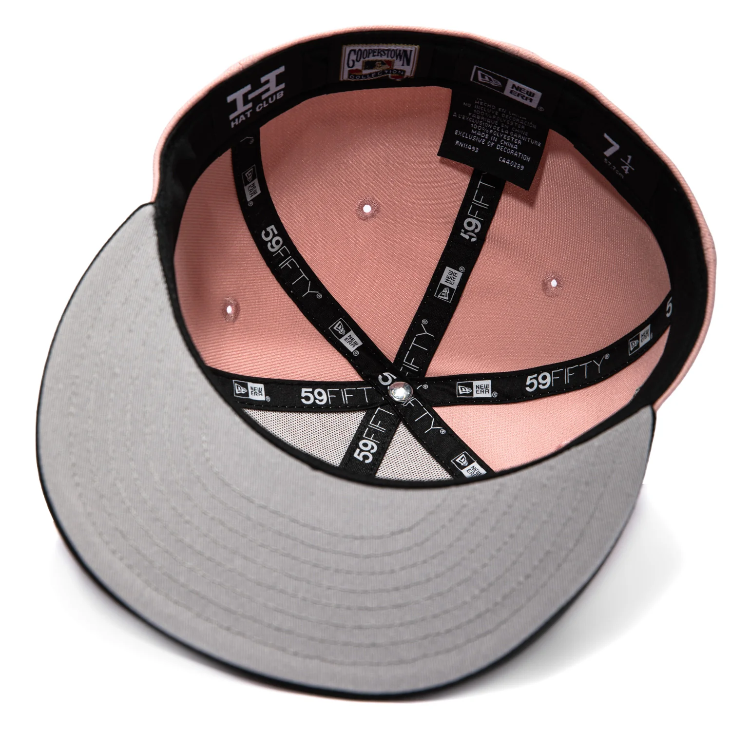 New Era 59Fifty Pink Rouge San Francisco Giants 2007 All Star Week Patch Hat - Pink, Black - Image 2