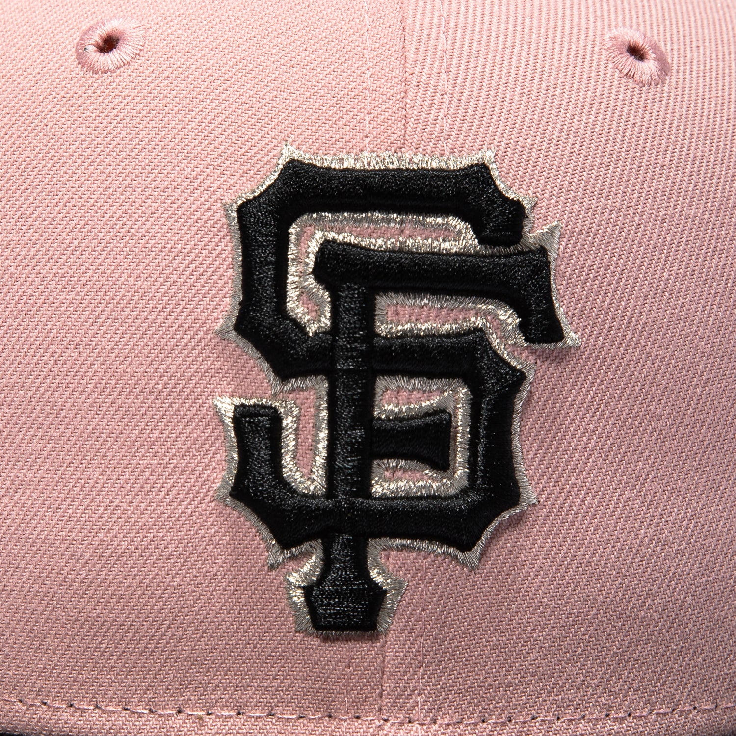 New Era 59Fifty Pink Rouge San Francisco Giants 2007 All Star Week Patch Hat - Pink, Black - Image 4