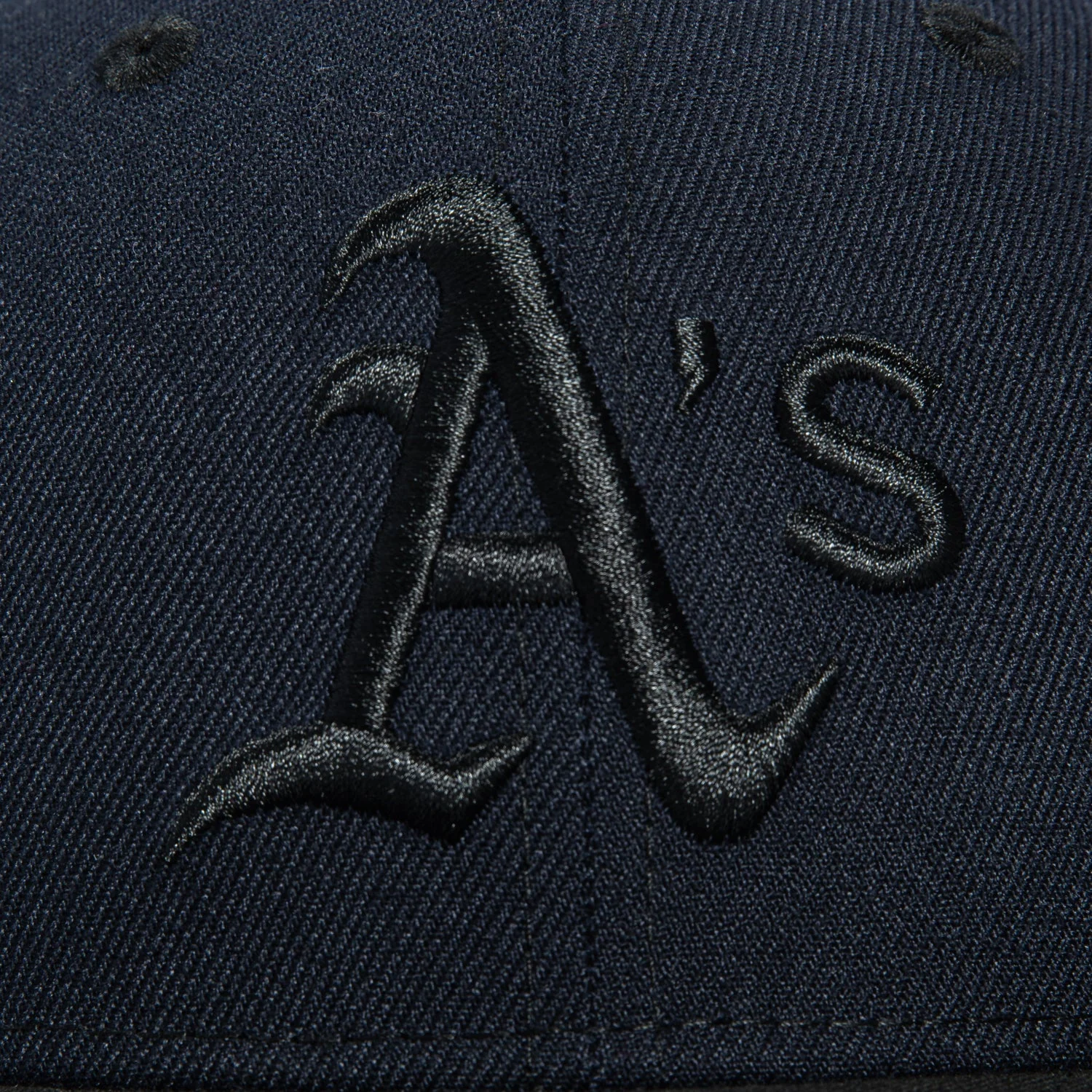 New Era 59Fifty Oakland Athletics Hat - Navy, Black - Image 4