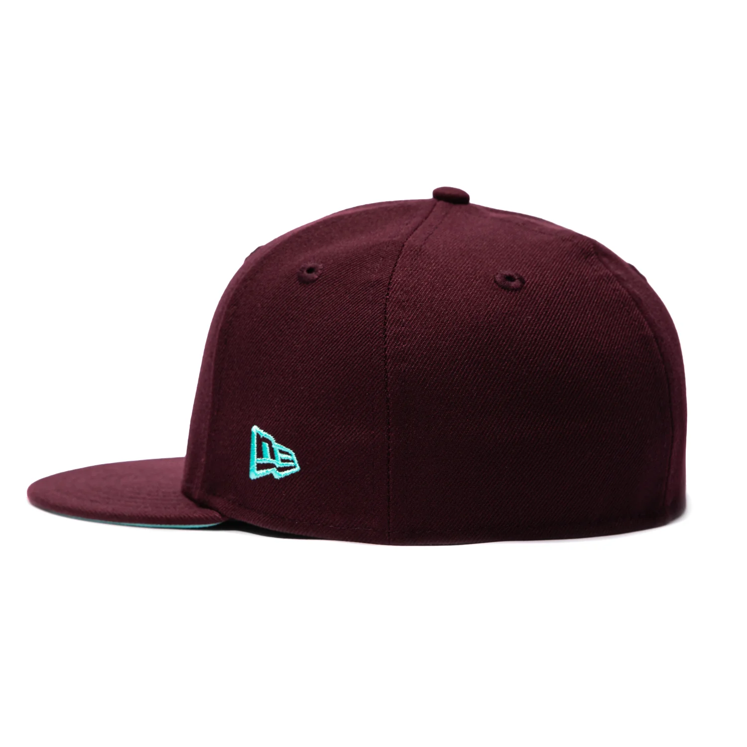 New Era 59Fifty Seattle Sonics All Star Game Patch Sea Glass UV Hat - Maroon - Image 3