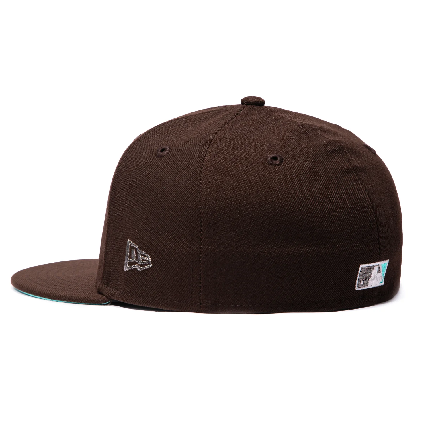 New Era 59Fifty Houston Astros 45th Anniversary Patch Sea Glass UV Hat - Brown - Image 3