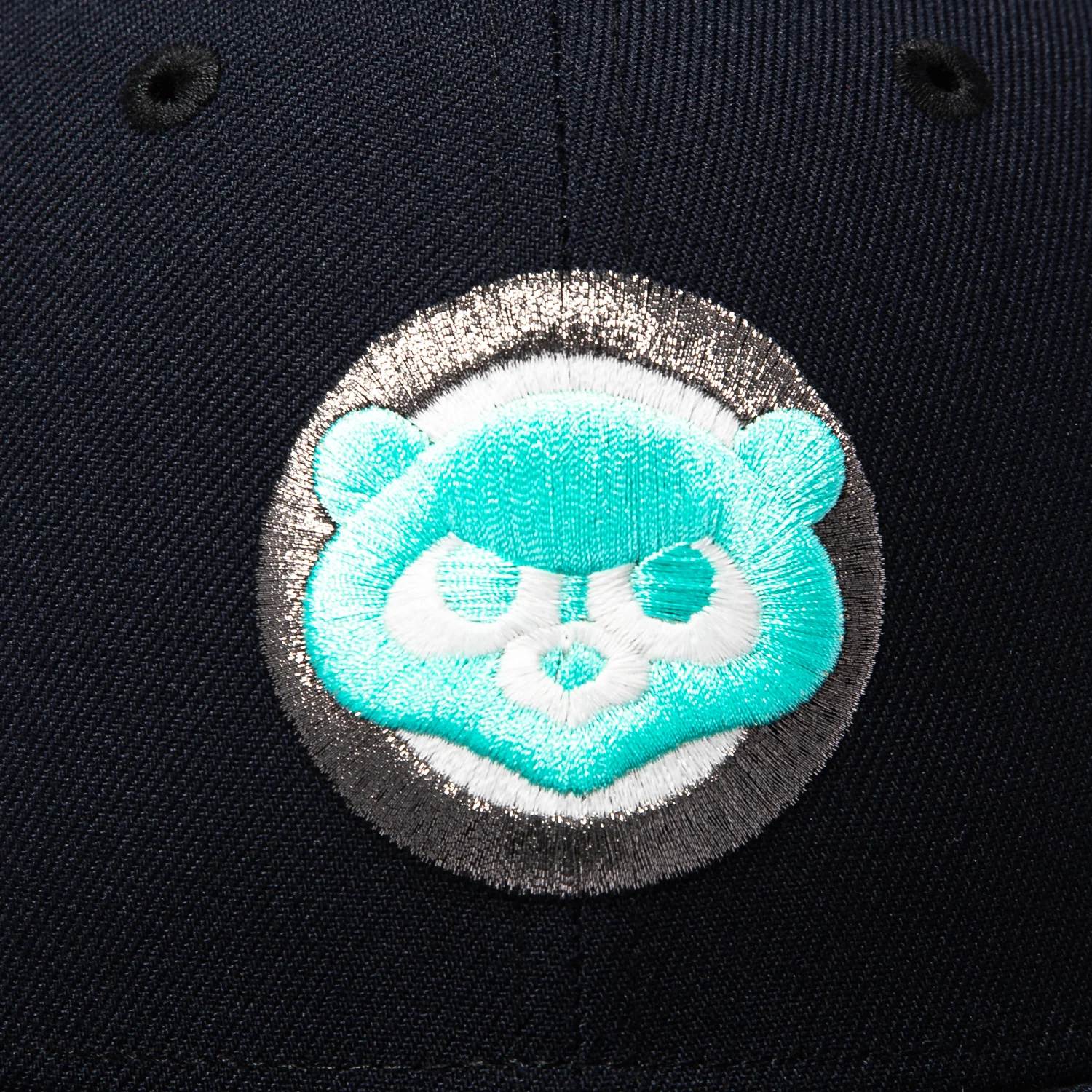 New Era 59Fifty Chicago Cubs 2025 Tokyo Series Patch Sea Glass UV 1979 Hat - Navy - Image 4