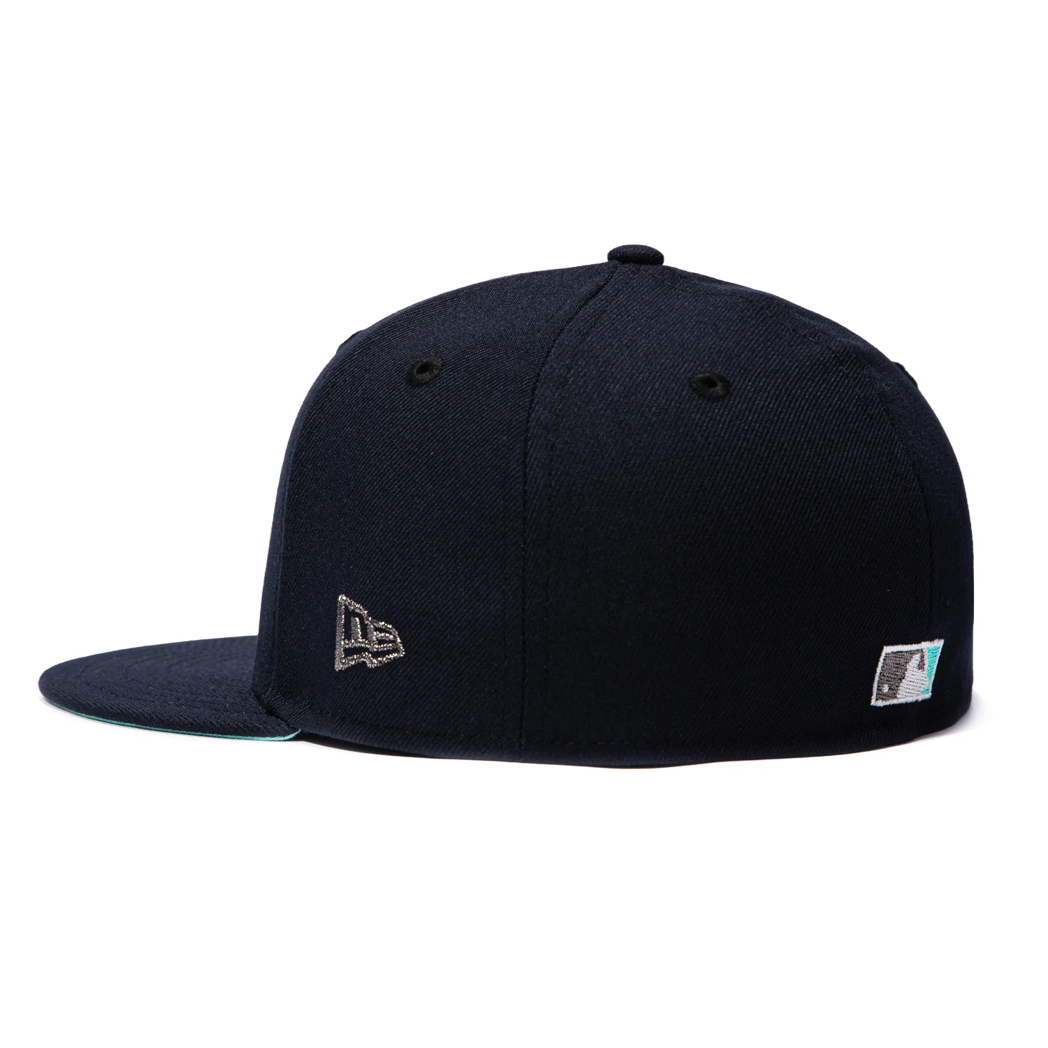 New Era 59Fifty Seattle Mariners 35th Anniversary Patch Sea Glass UV 1987 Hat - Navy - Image 3